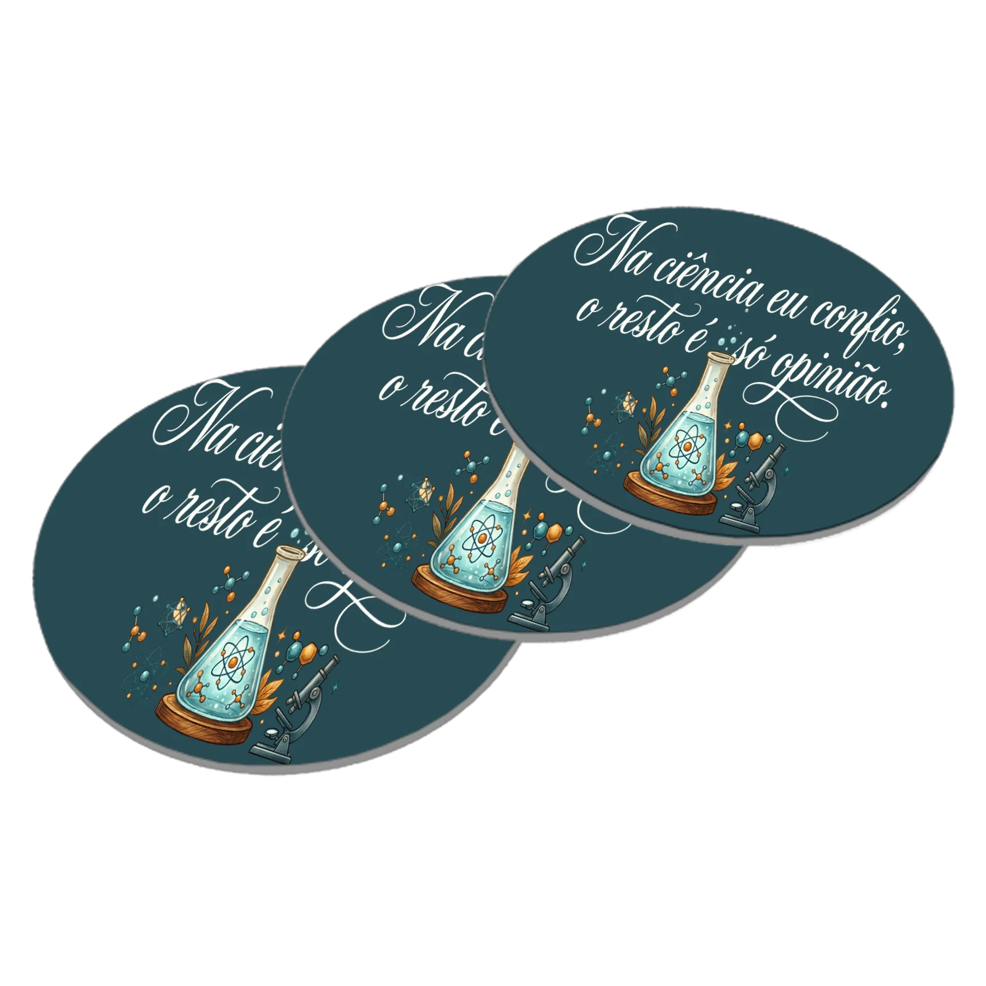 Porta-copos personalizado ciencia - Imagem 3