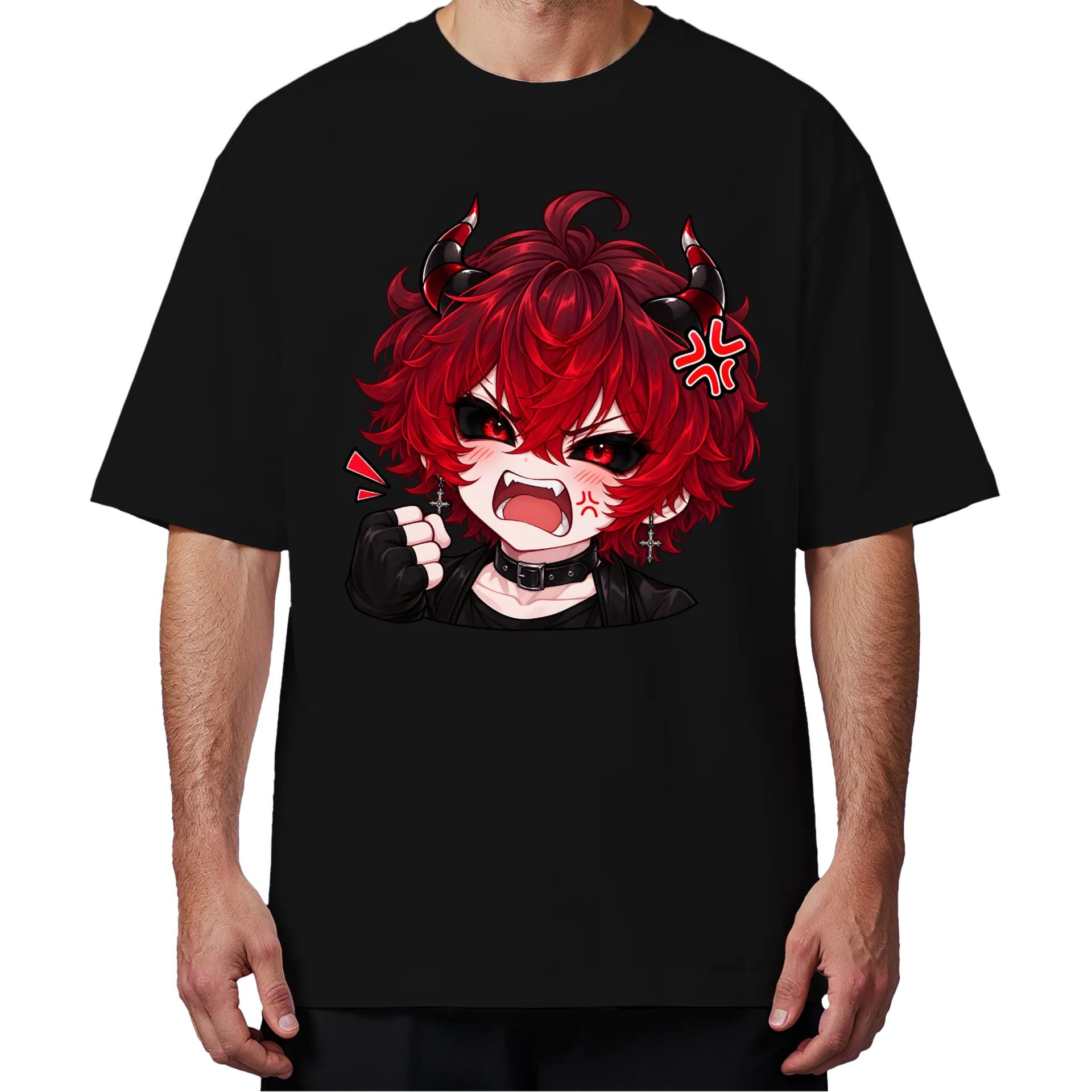Camiseta Liebe Akuma Bravo Oversized de Liebe Akuma — imagem 4 de 6