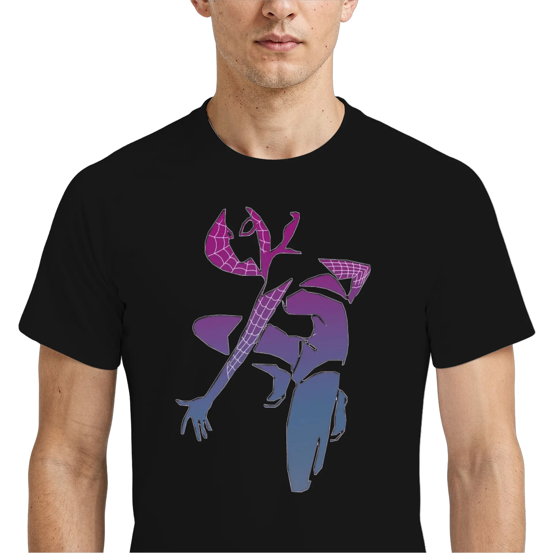 Camiseta Dry Fit Homem-Aranha Estampa Colorida 100% Algodão - Imagem 4