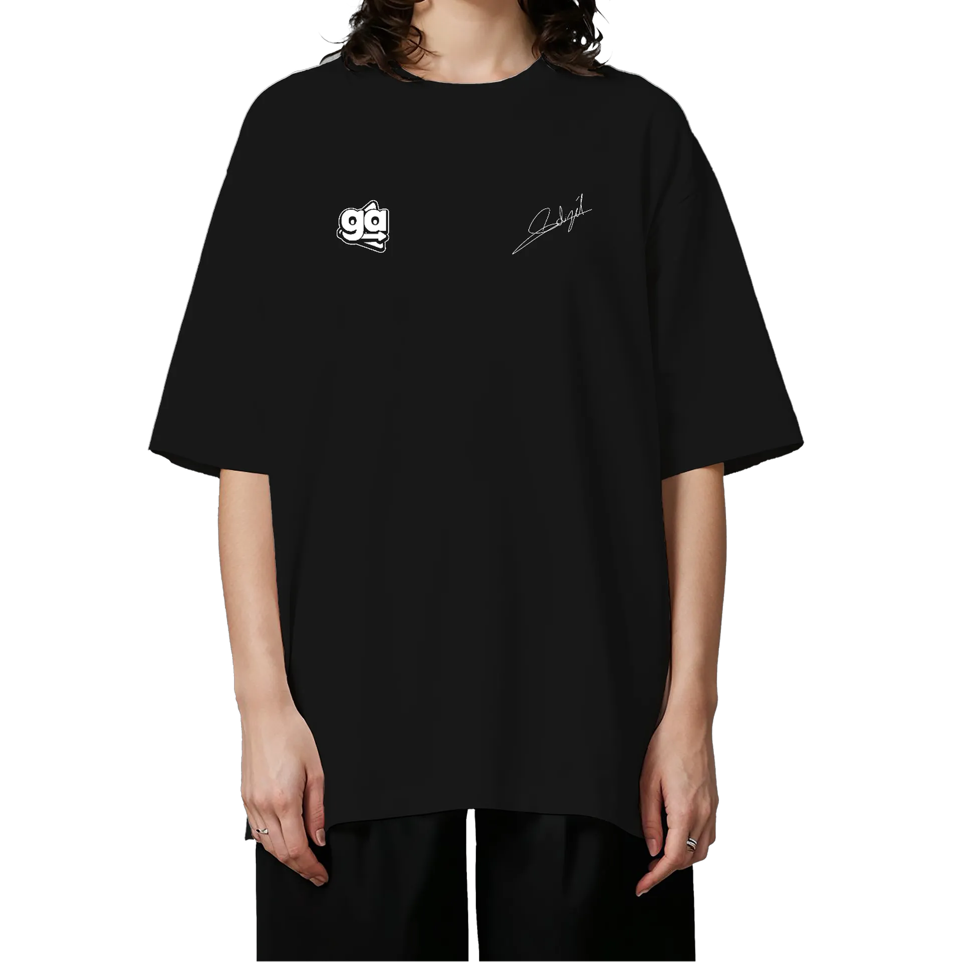 Camiseta Oversized Assinatura Gabizél - Imagem 3