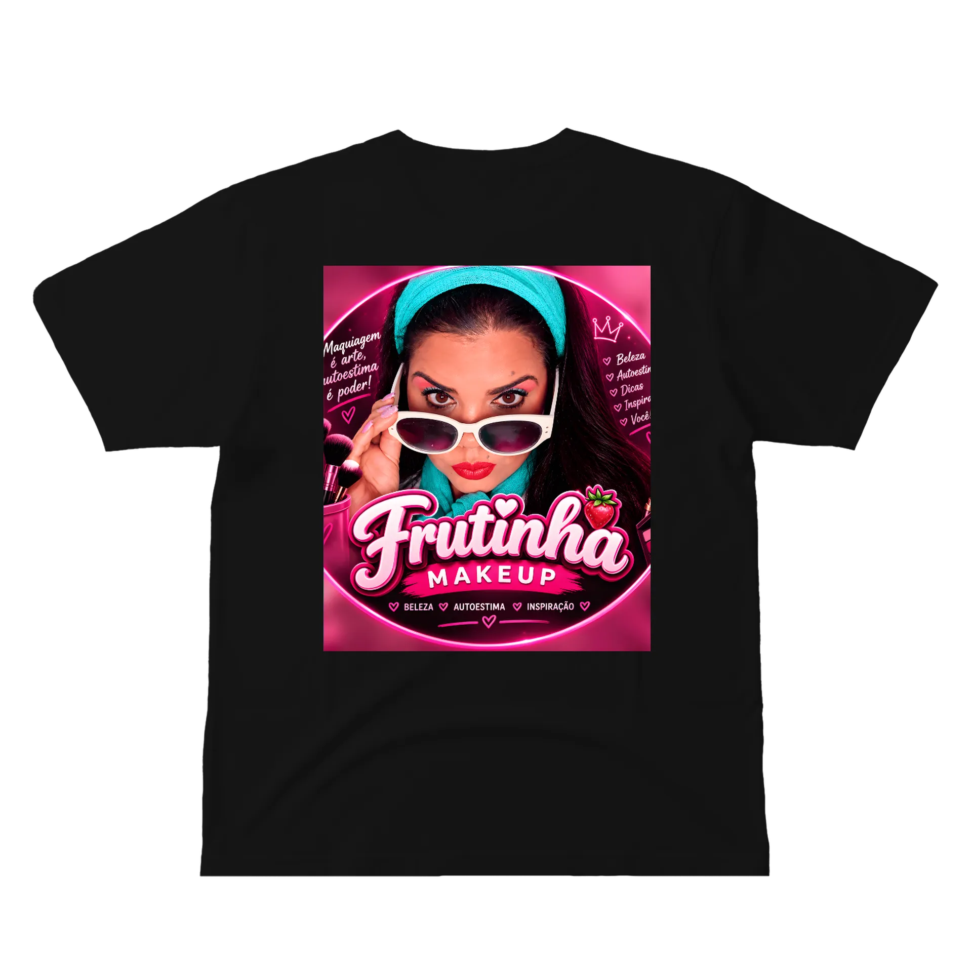 Camiseta personalizada de Frutinha Makeup 🍓 — imagem 2 de 6