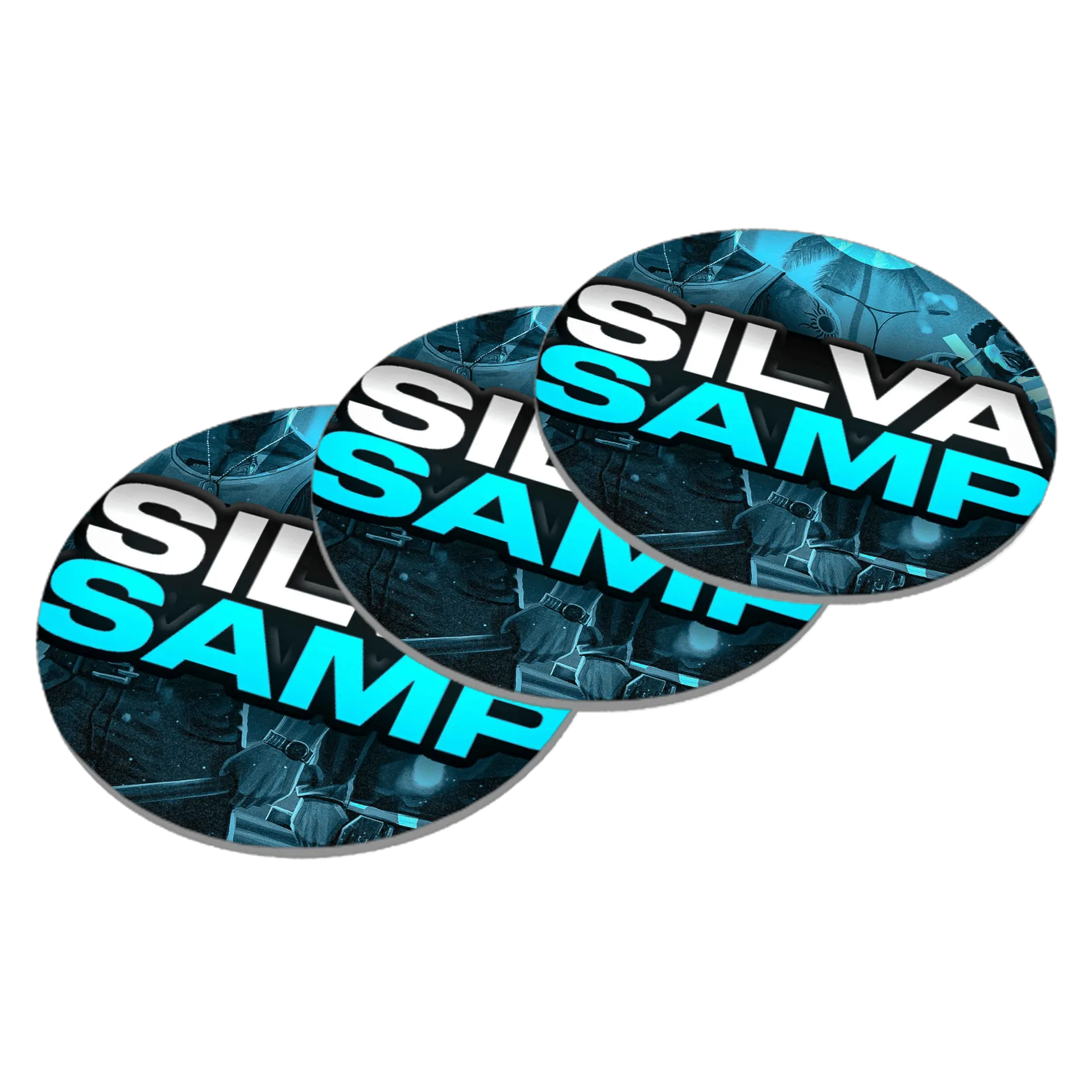 Porta-copos personalizado Silva Samp - Imagem 3