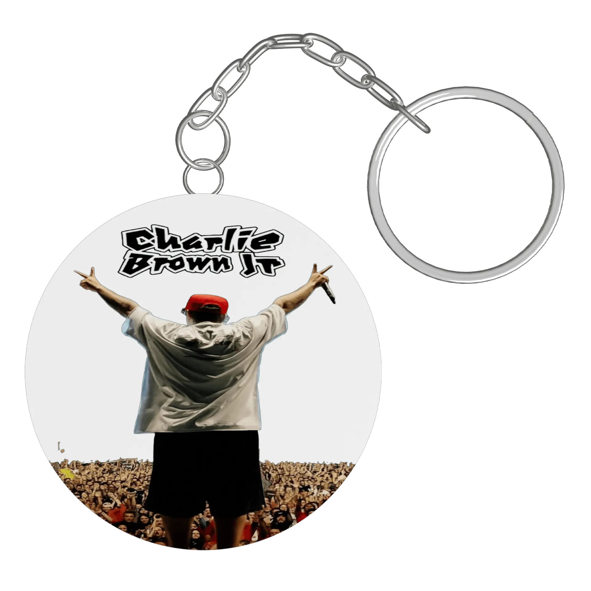 Chaveiro MDF Charlie Brown Jr  de MadsonStore — imagem 2 de 3