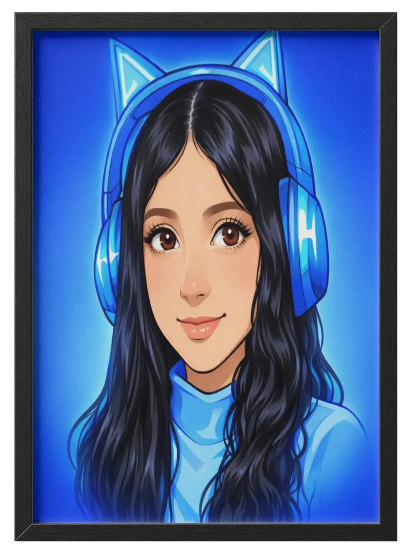 Quadro A3 Personalizado Da LUA 1M:nsforme sua Parede em Arte de Lua