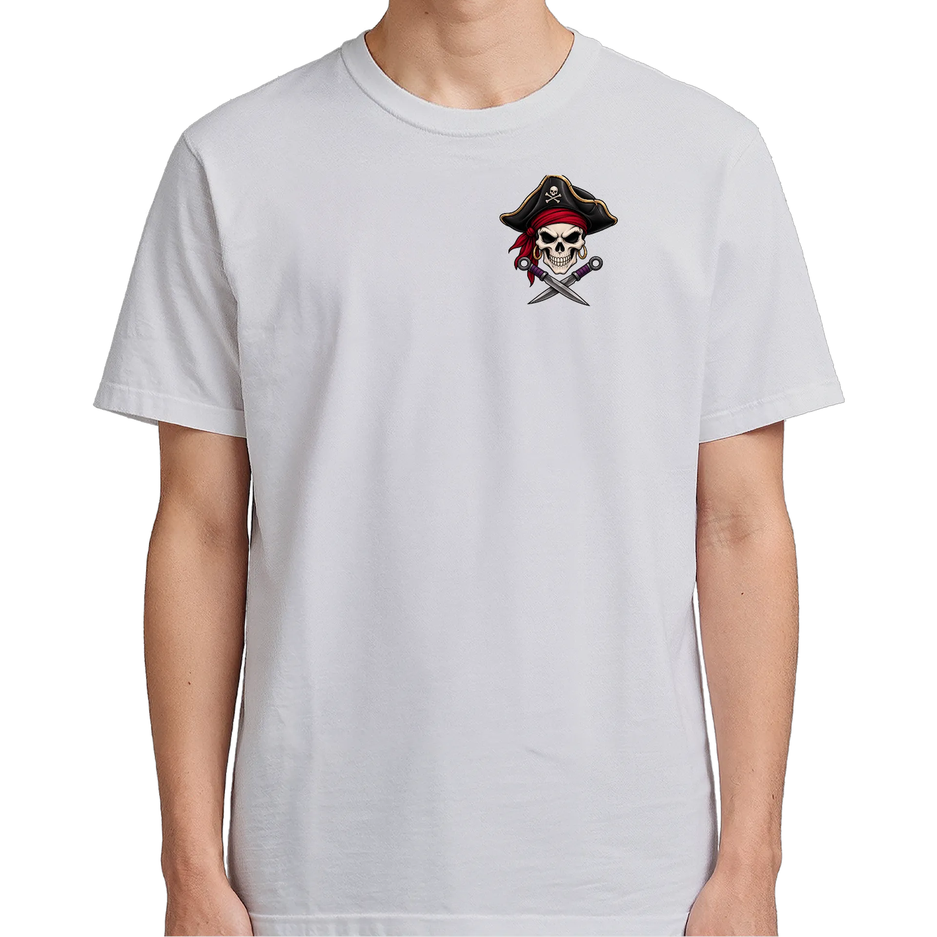 Camiseta Emblema Pirata - Caveira - Imagem 5