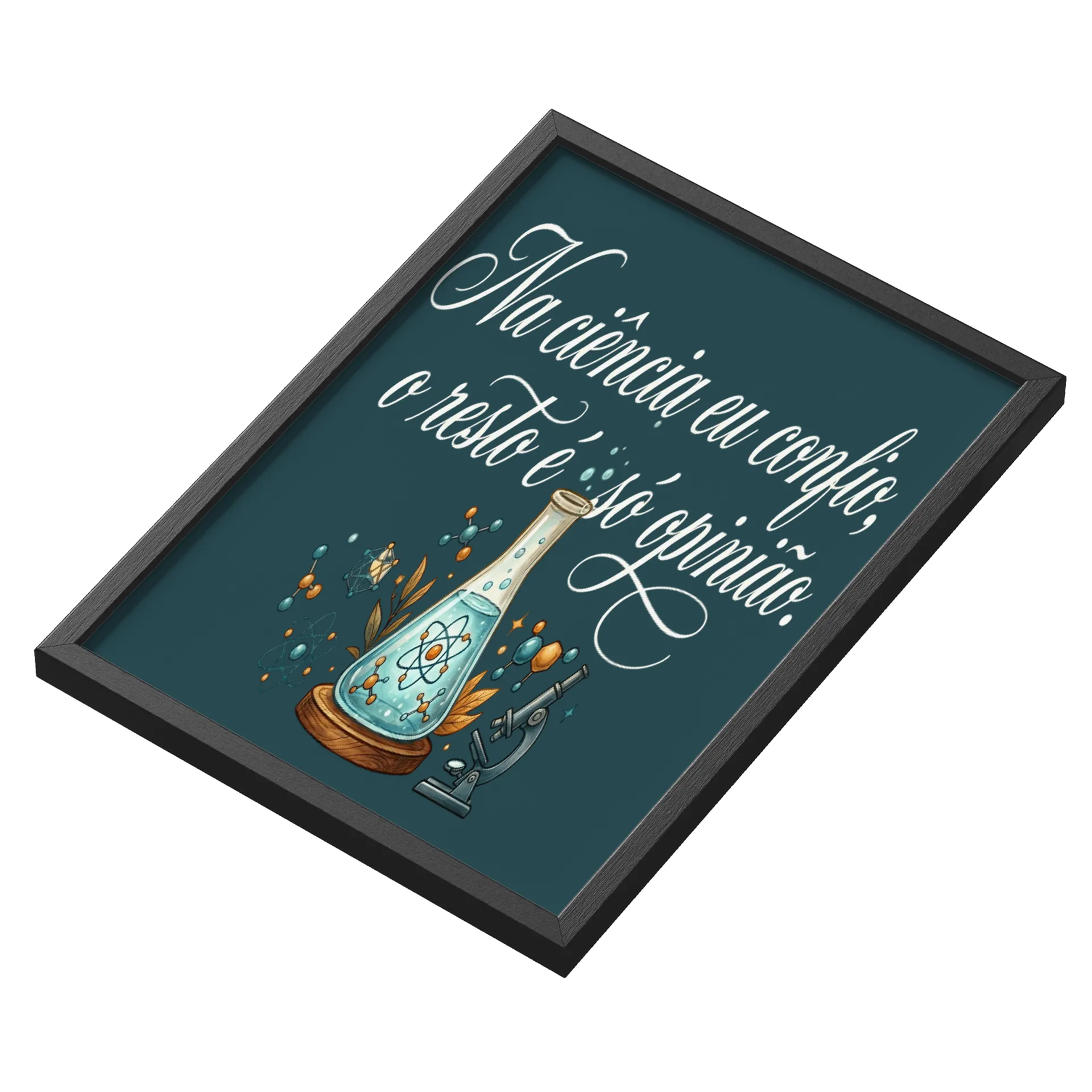 Quadro A3 personalizado ciencia - Imagem 3