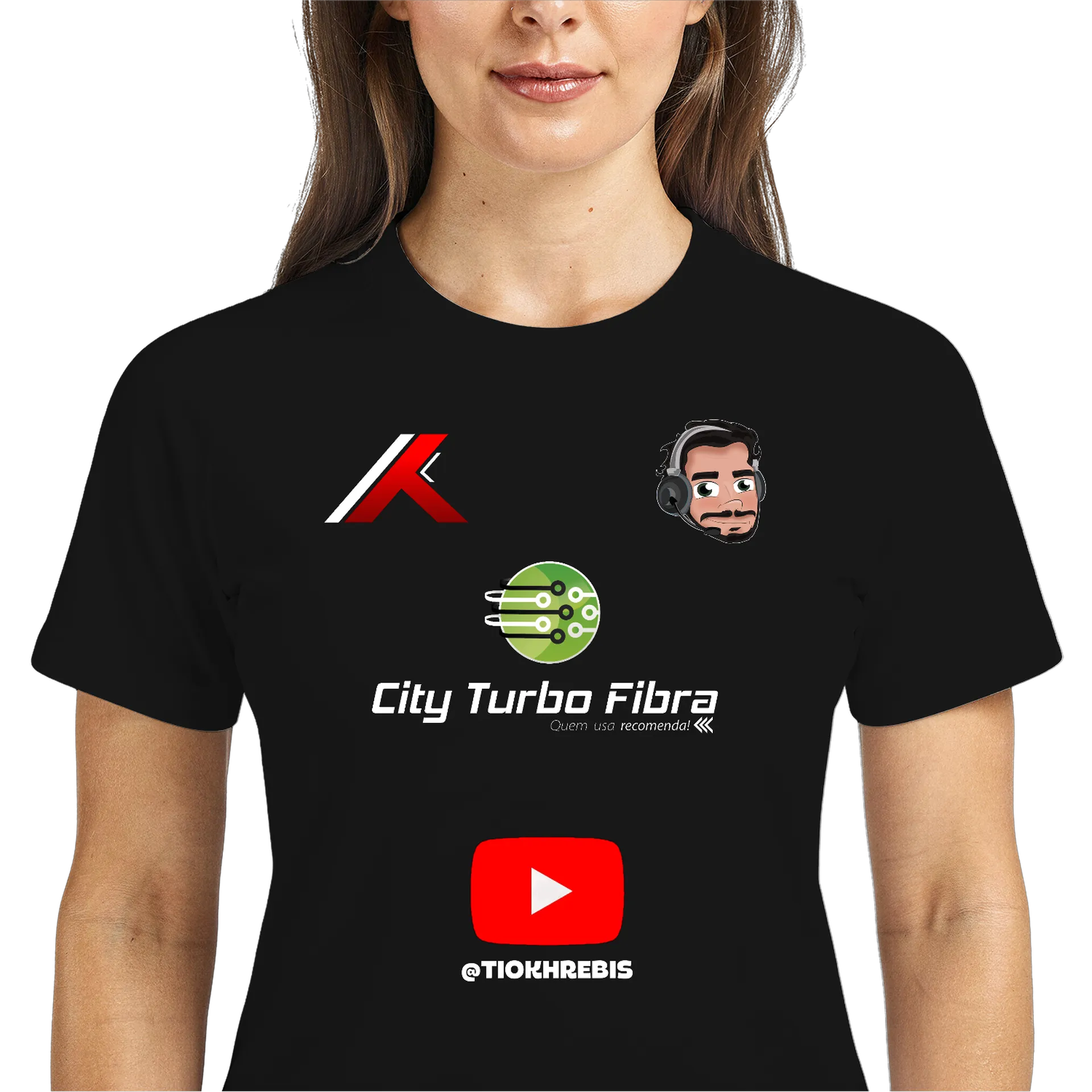 Camiseta Dry Fit Estampa Cidade Turbo Fibra 100% Algodão - Imagem 3