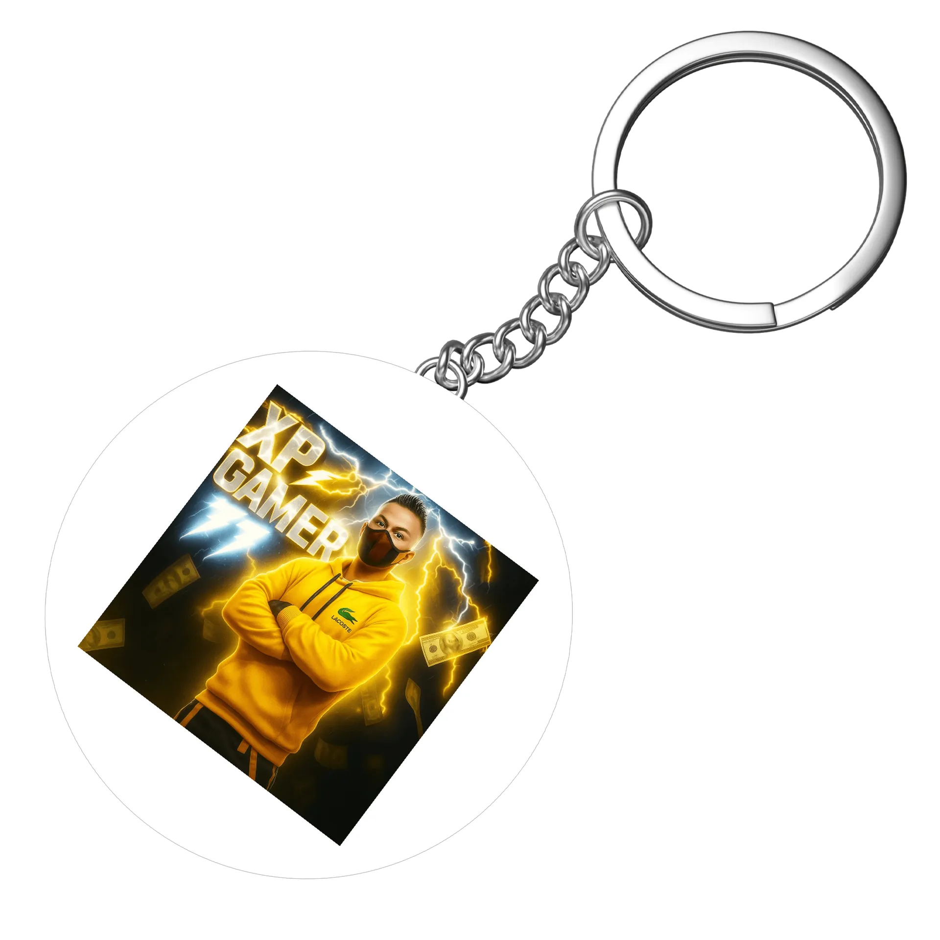 Chaveiro Personalizado XP_GAMER77 🎮🔥 | Estilo Gamer Único - Imagem 4