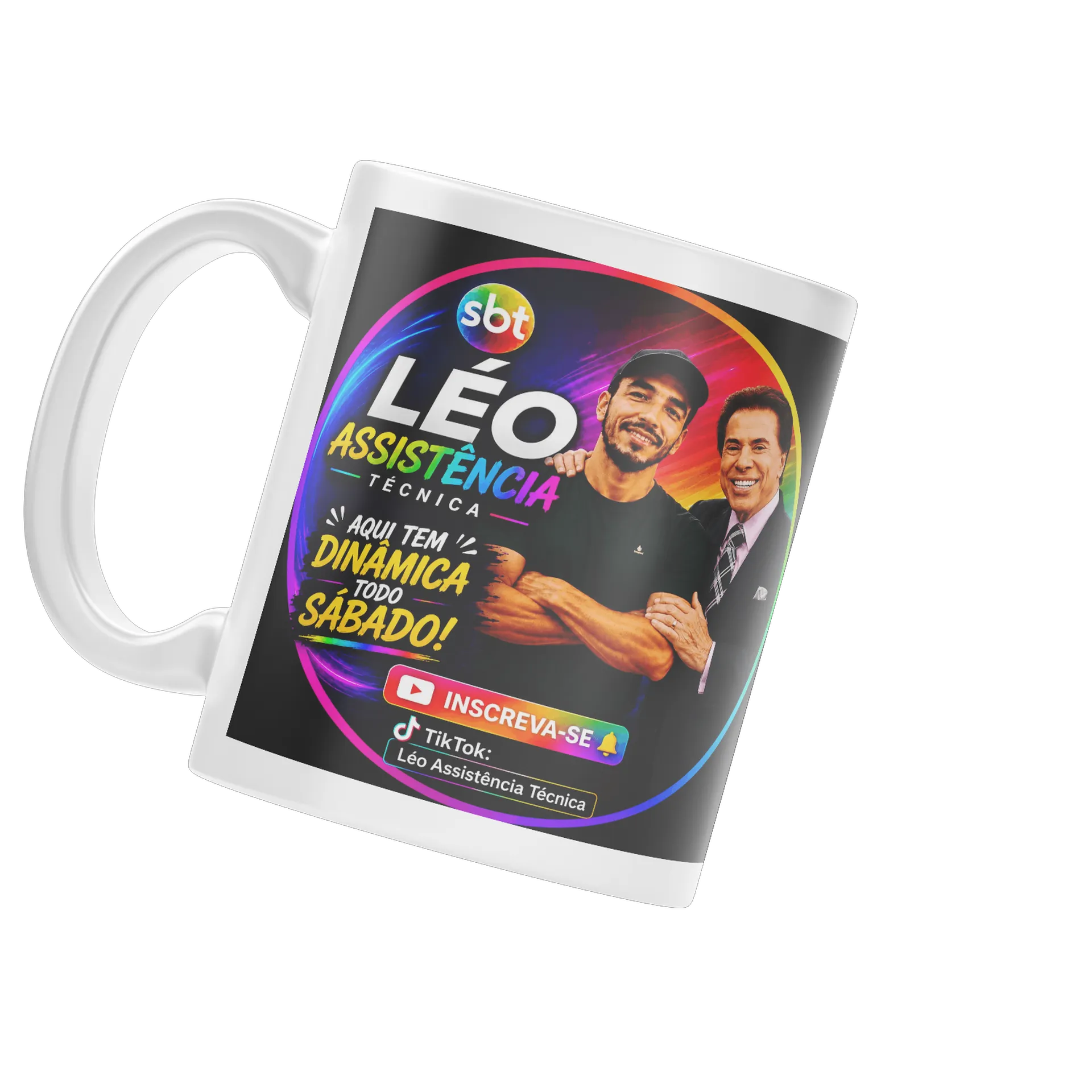 Caneca personalizada de Léo Assistência Técnica  — imagem 7 de 8