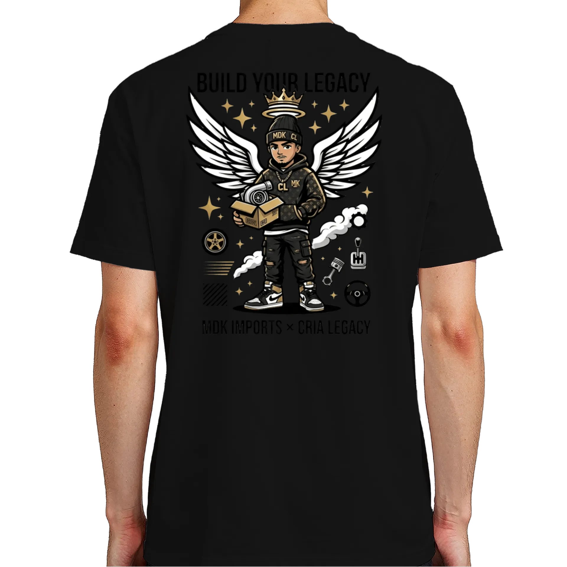 Camiseta Estampa Build Your Legacy 100% Algodão - Imagem 7