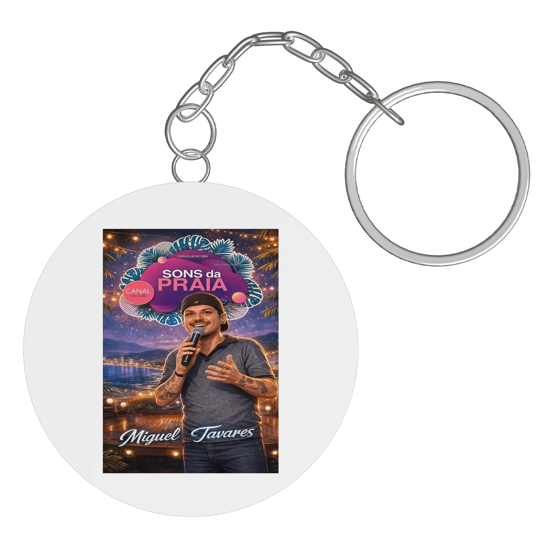 Chaveiro personalizado de Miguel Tavares