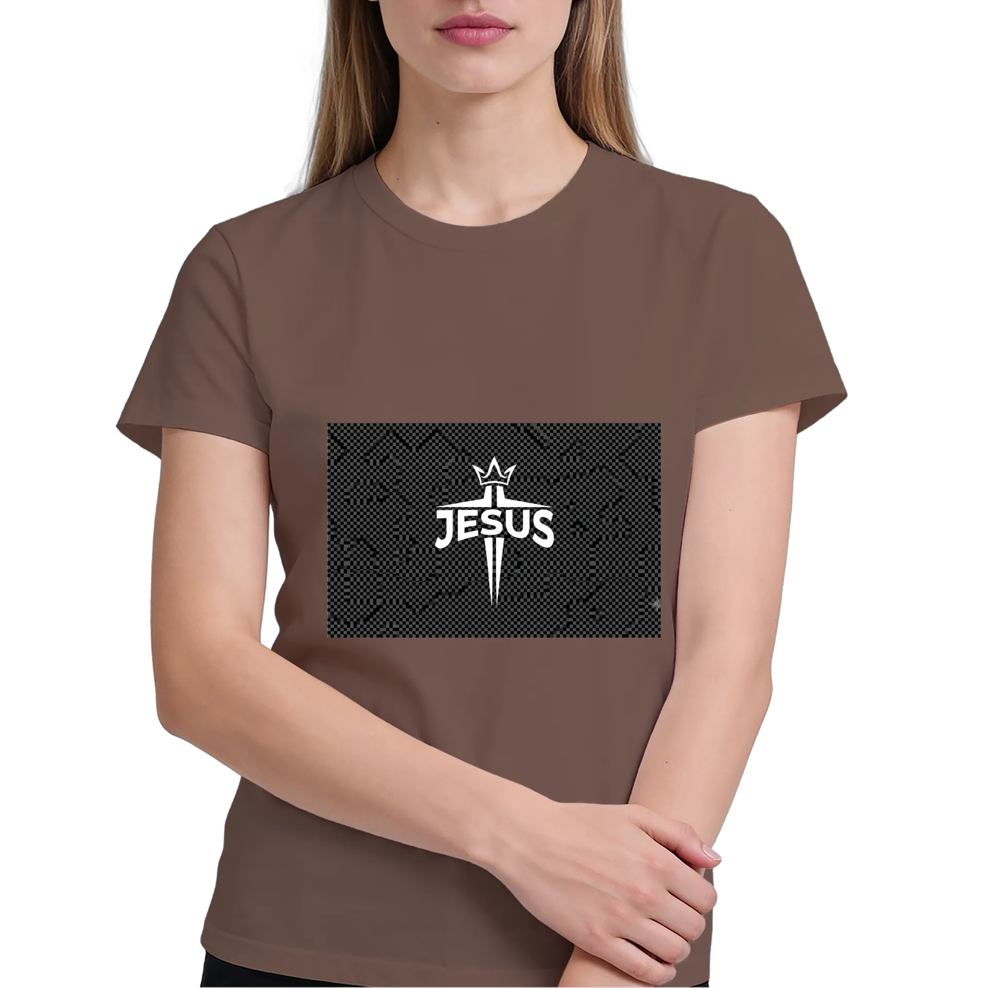 Camiseta unissex - Jesus Cruz, 100% Algodão - Imagem 4