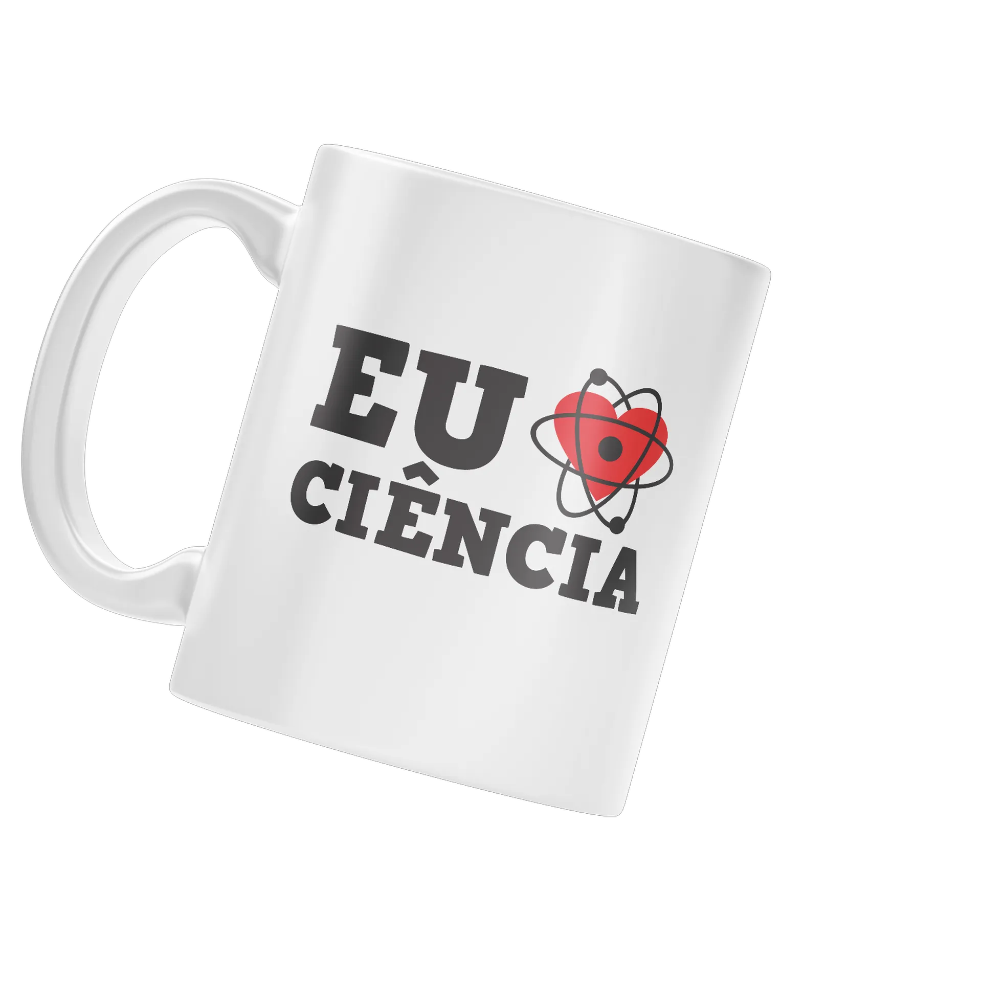 Caneca Porcelana Eu Amo Ciência 325ml - Imagem 3