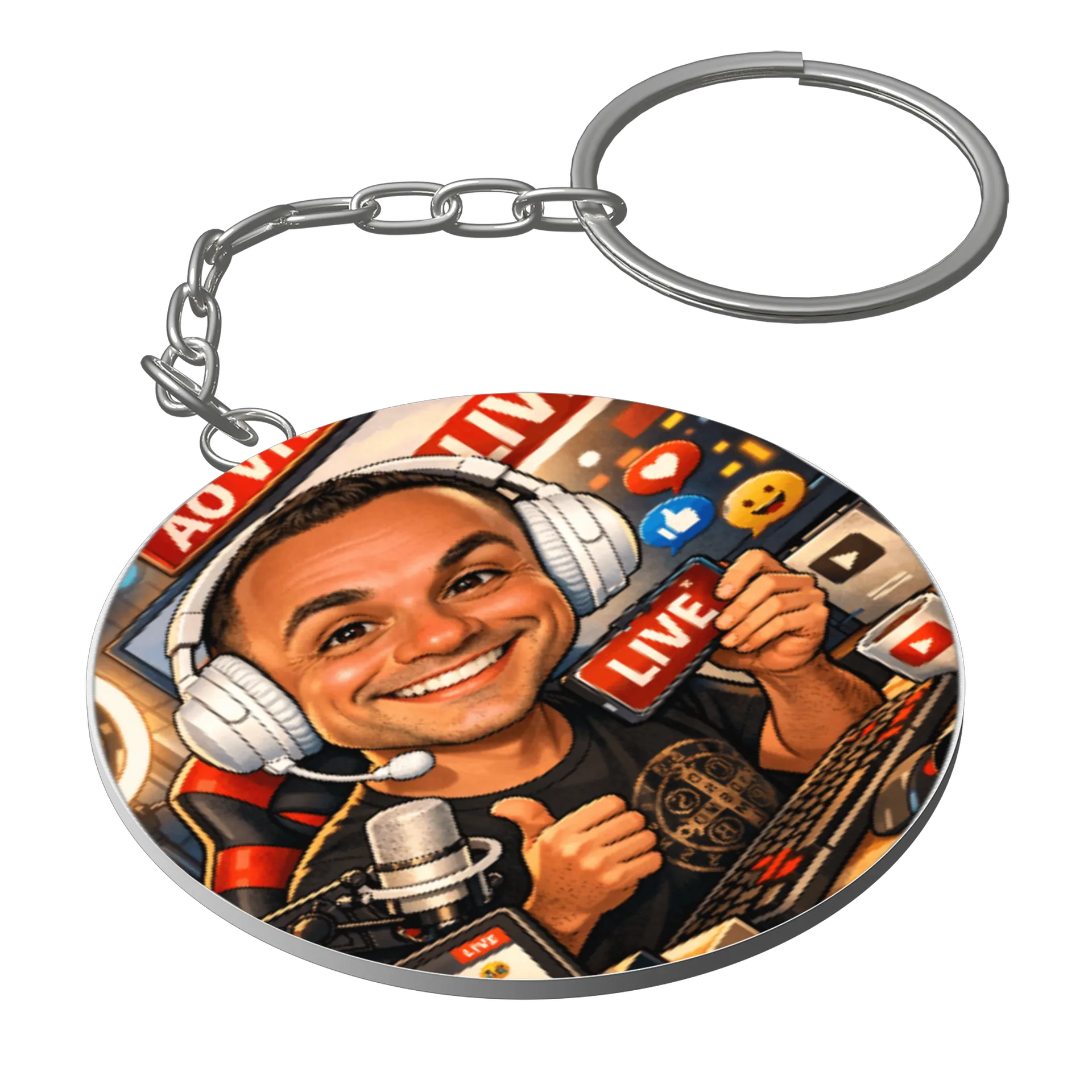 Chaveiro personalizado de DosAnjosGamer