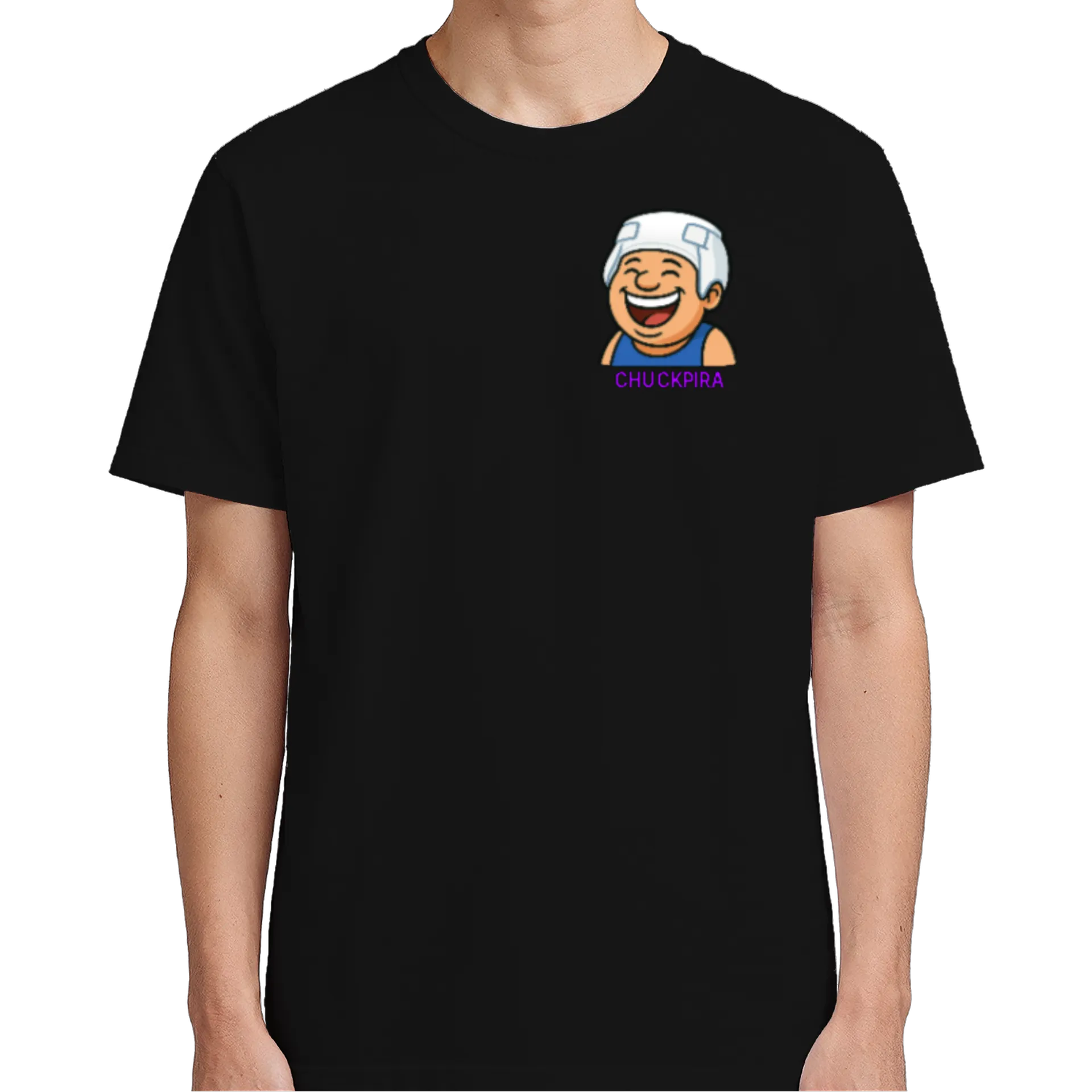 Camiseta Personalizada Fralda 100% Algodão Preto - Imagem 5