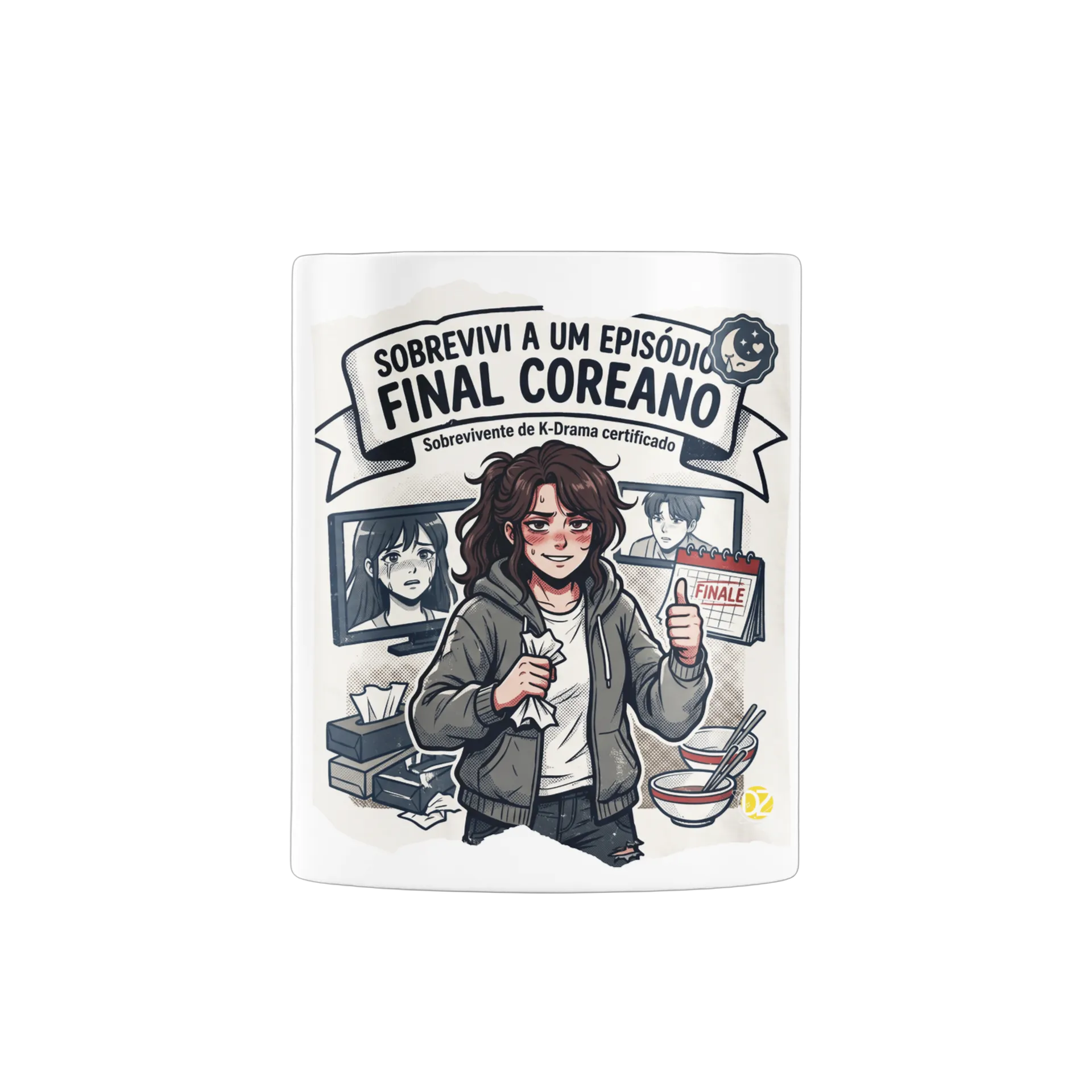 Caneca Sobrevivi A Um Espisódio Final Coreano - Imagem 3