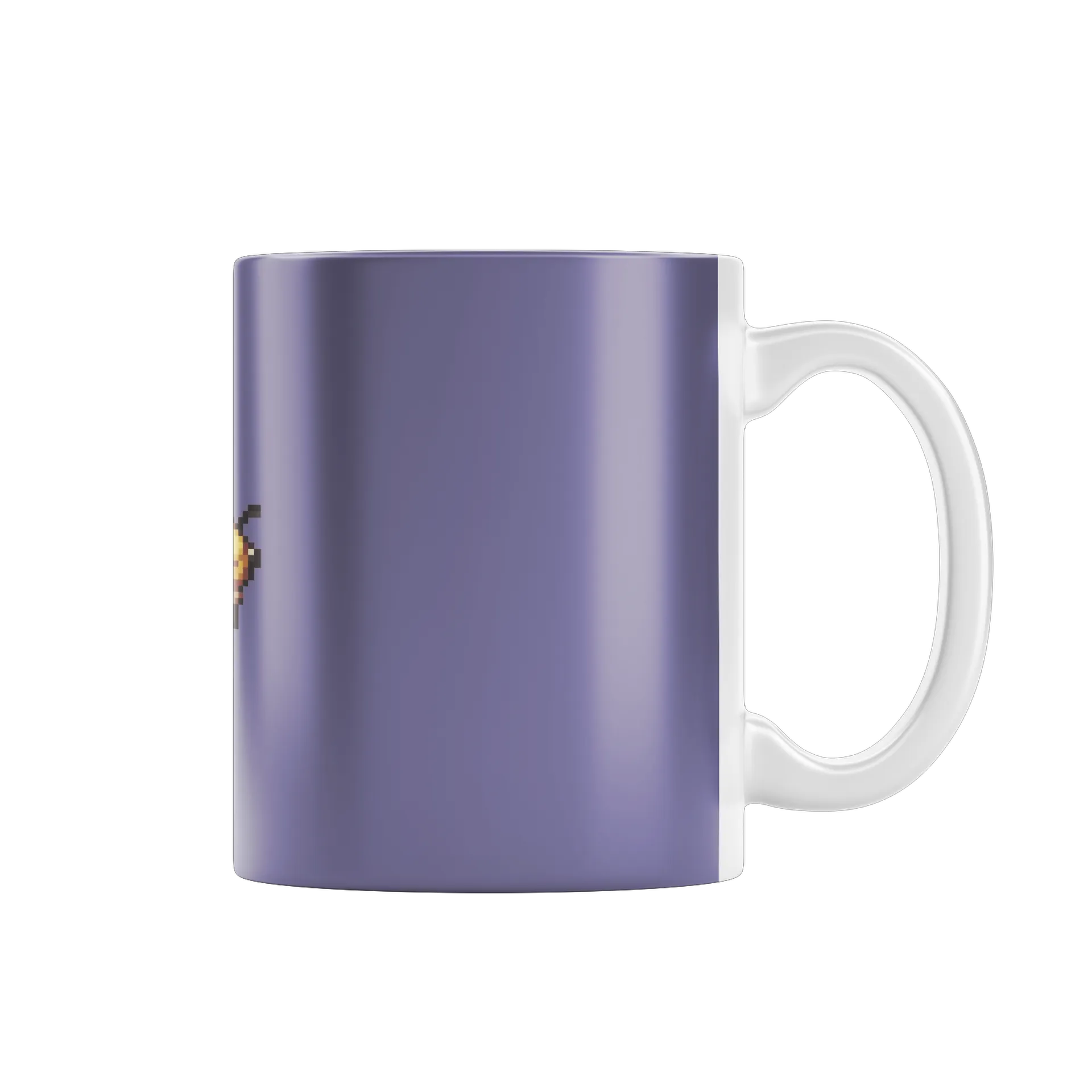 Caneca Porcelana Abelha Pixel 325ml - Imagem 1