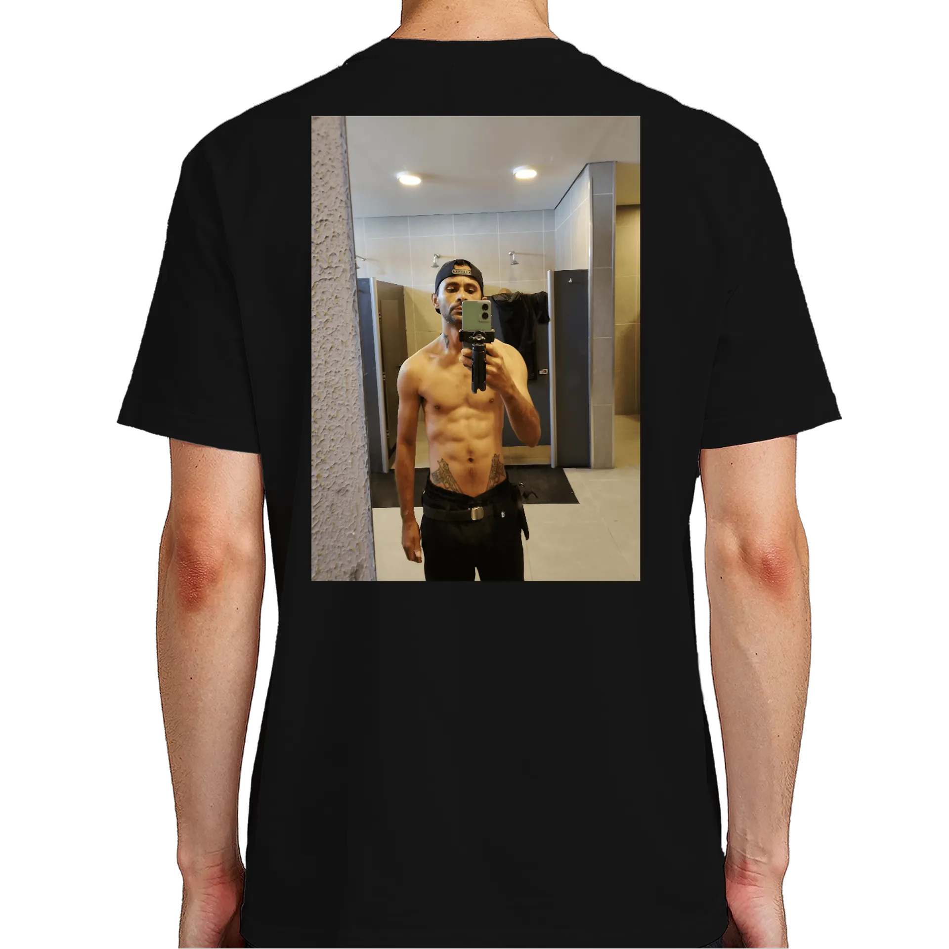 Camiseta Personalizada Preto 100% Algodão - Imagem 7