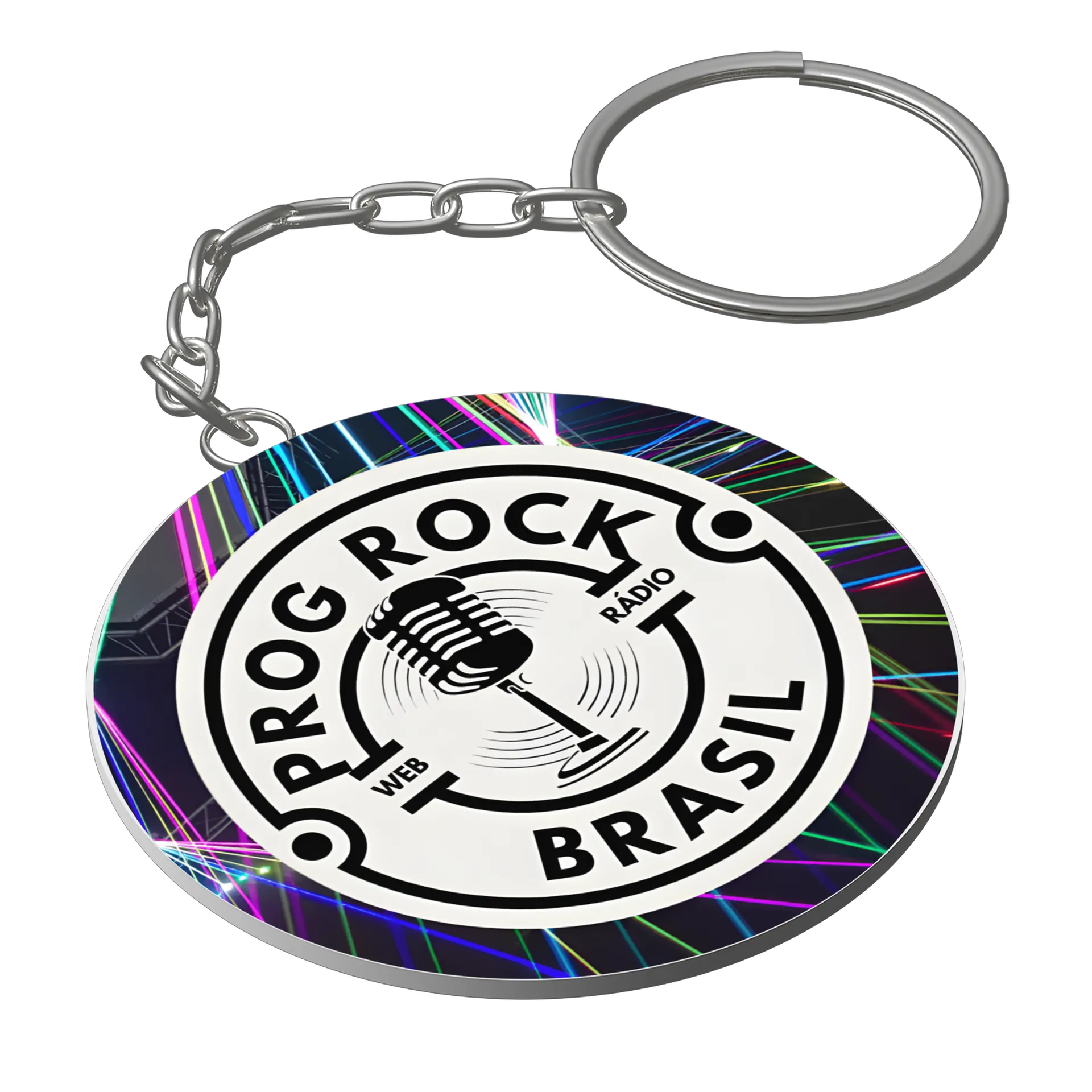 Chaveiro personalizado de RUN ROCK MUSIC — imagem 1 de 3