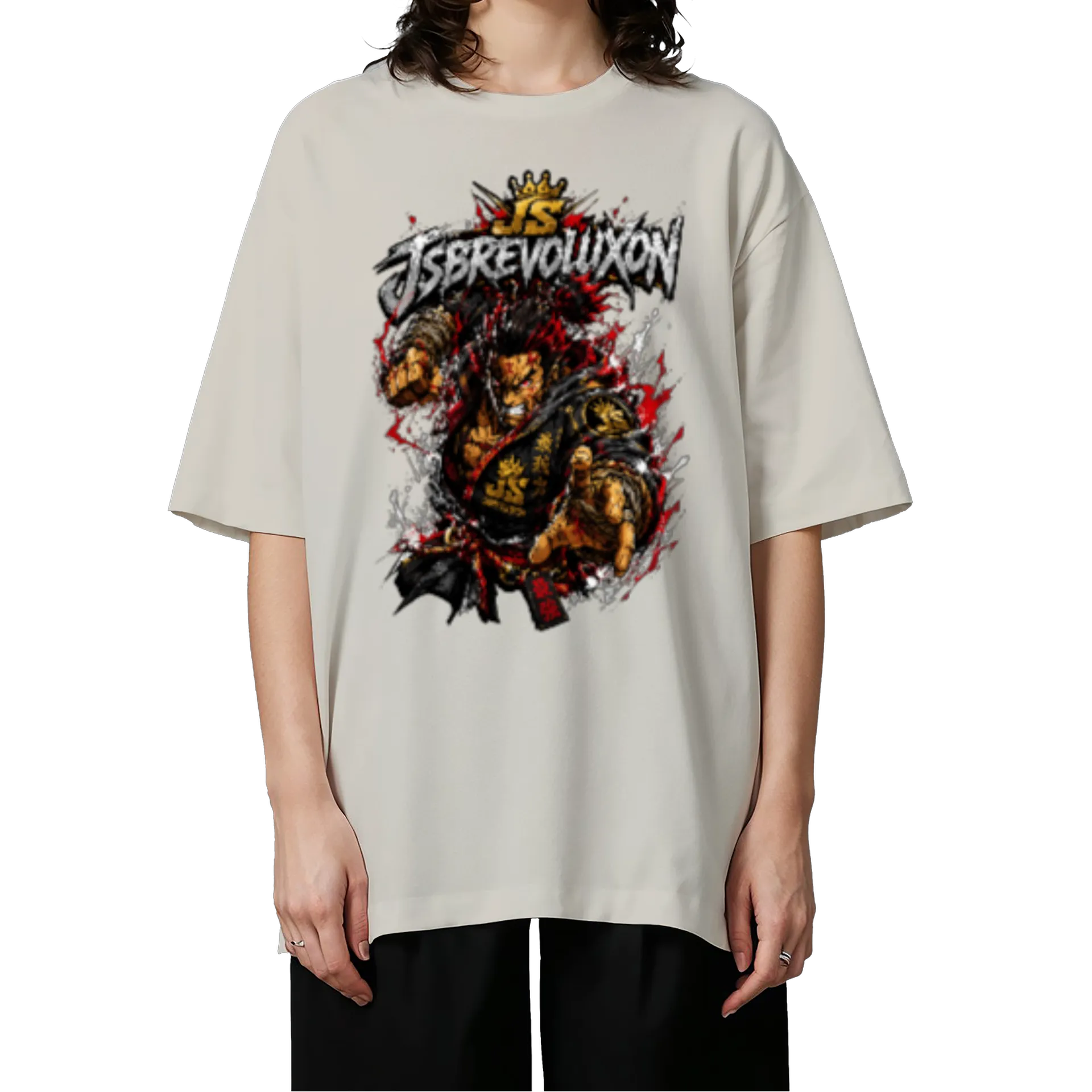 Camiseta Oversized jsbrevoluxon - Imagem 3