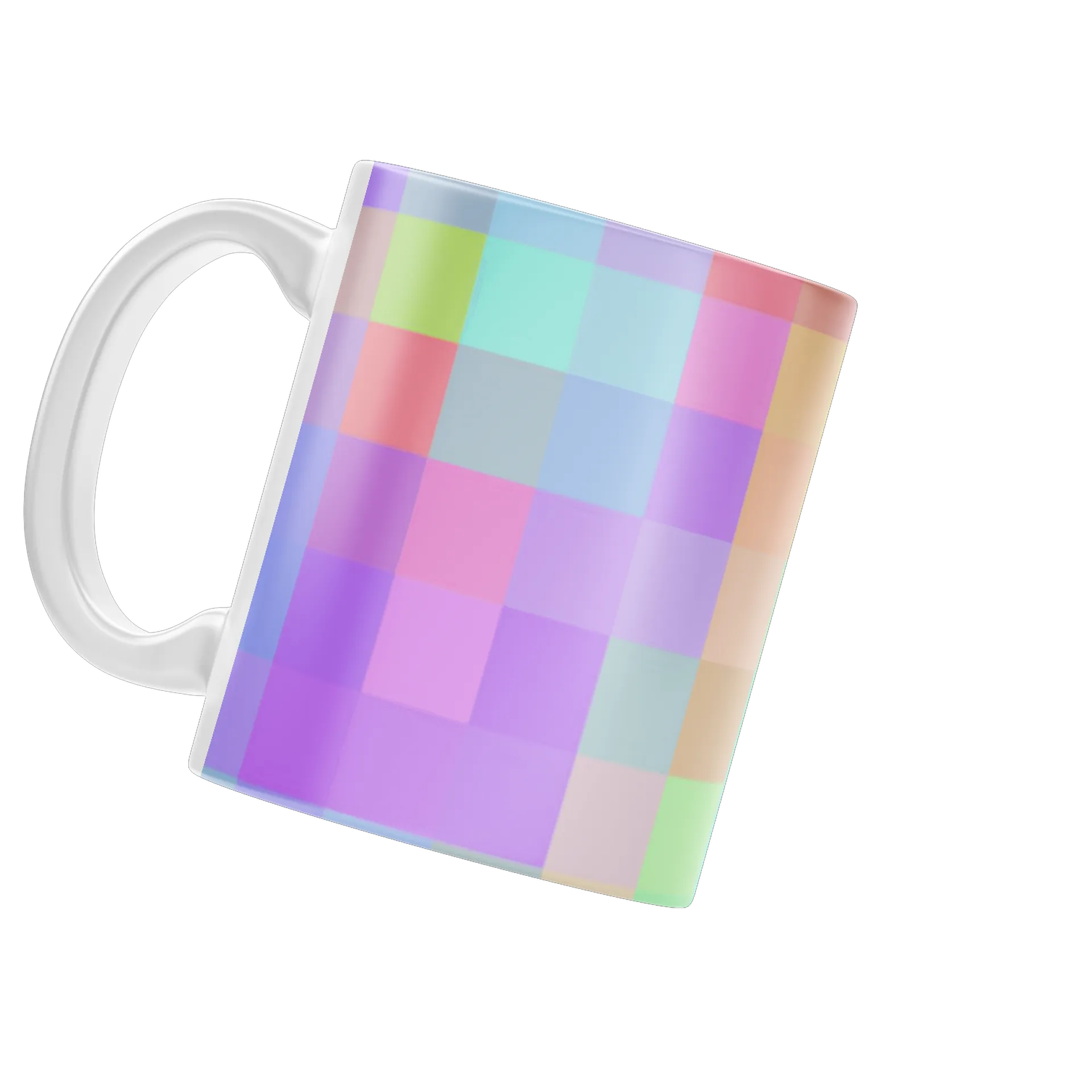 Caneca Porcelana Hipster Neon 325ml - Imagem 3