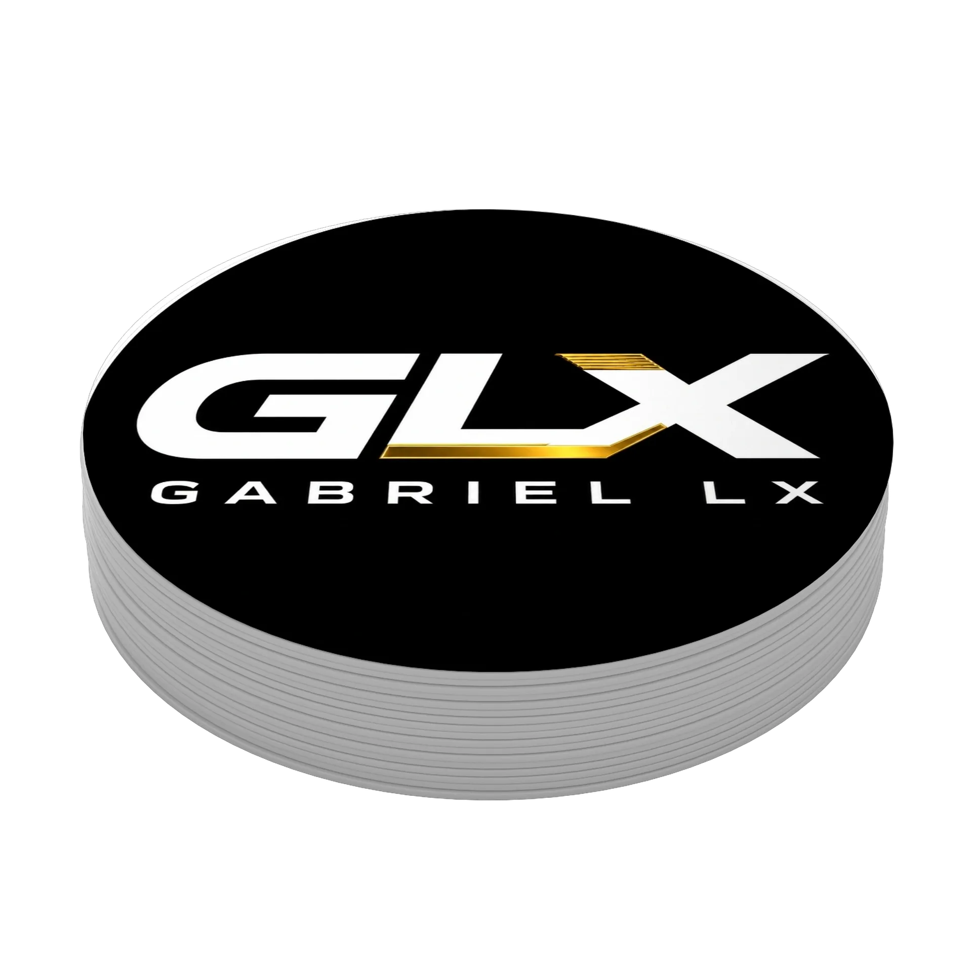Porta-copo MDF Logotipo Gabriel LX 10x10cm - Imagem 4