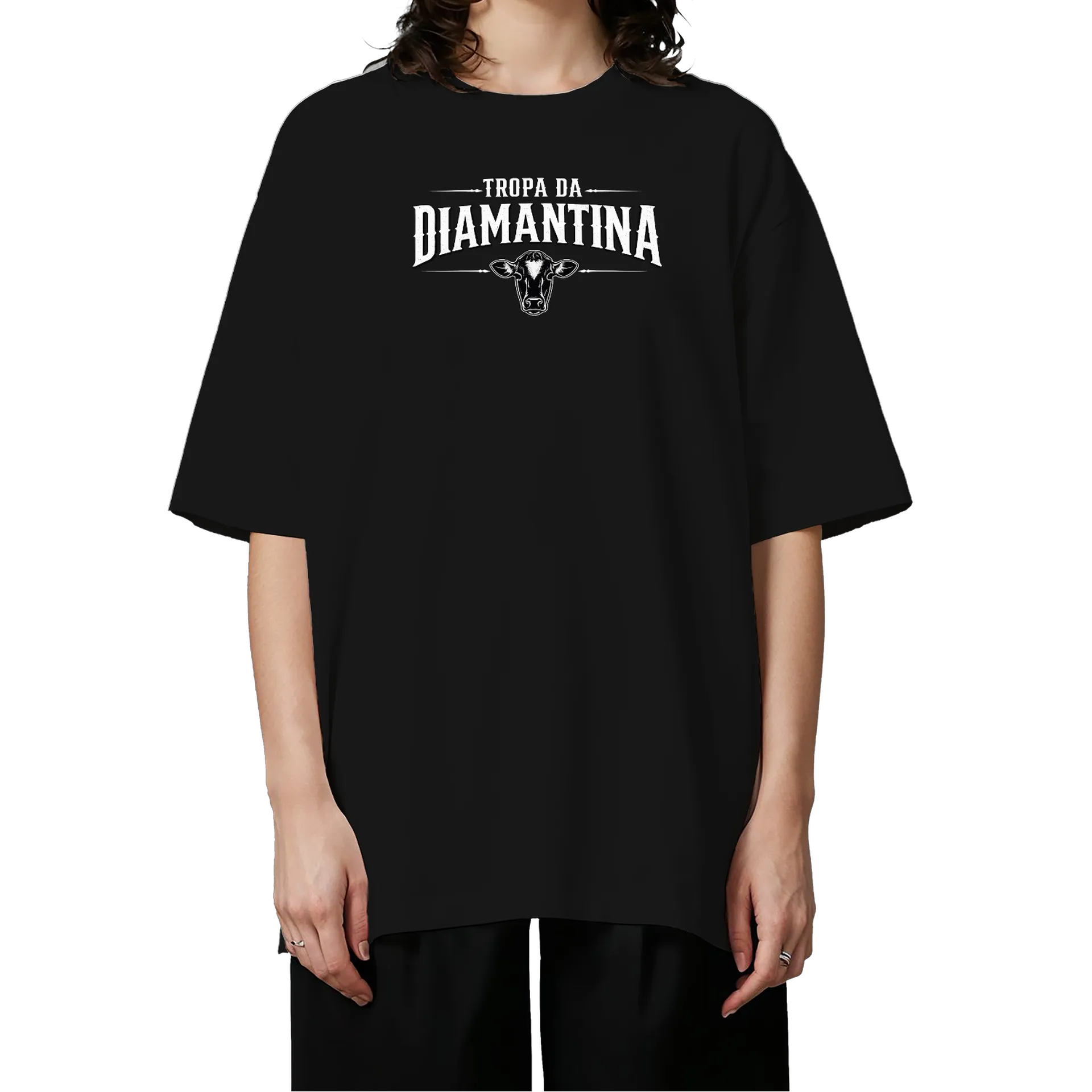 Camiseta Oversized - Tropa da Diamantina - Imagem 3