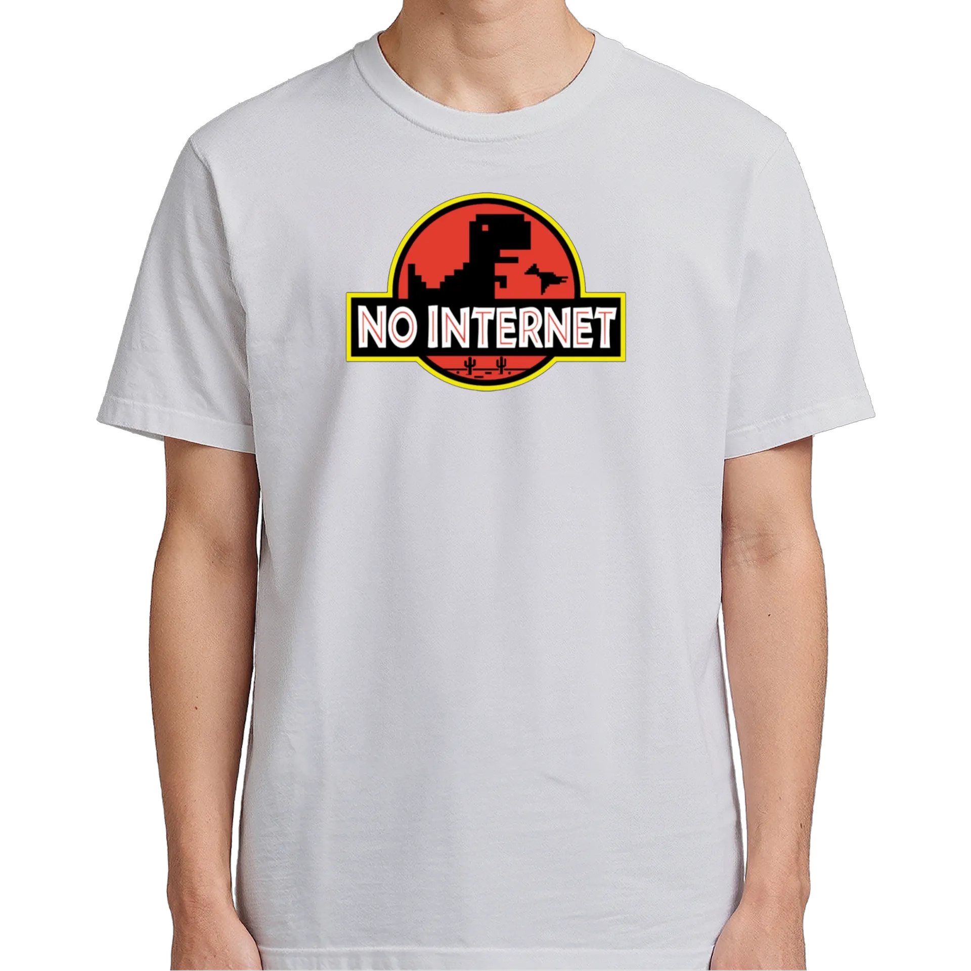 Camiseta Dinossauro Pixelado 100% Algodão - Imagem 5