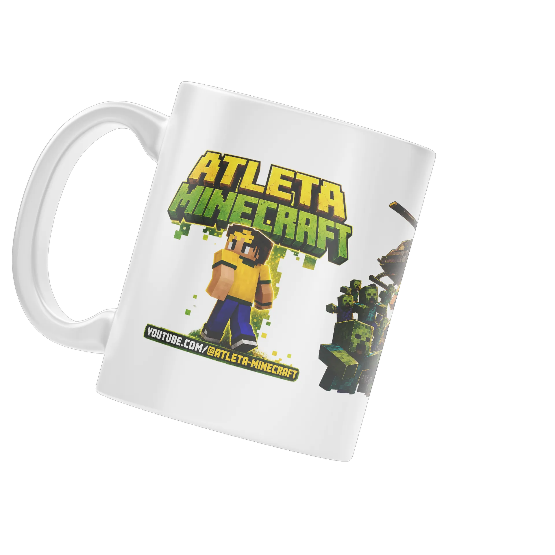 Caneca Minecraft Gamer Atleta | 100 Dias Sobrevivendo - Imagem 3