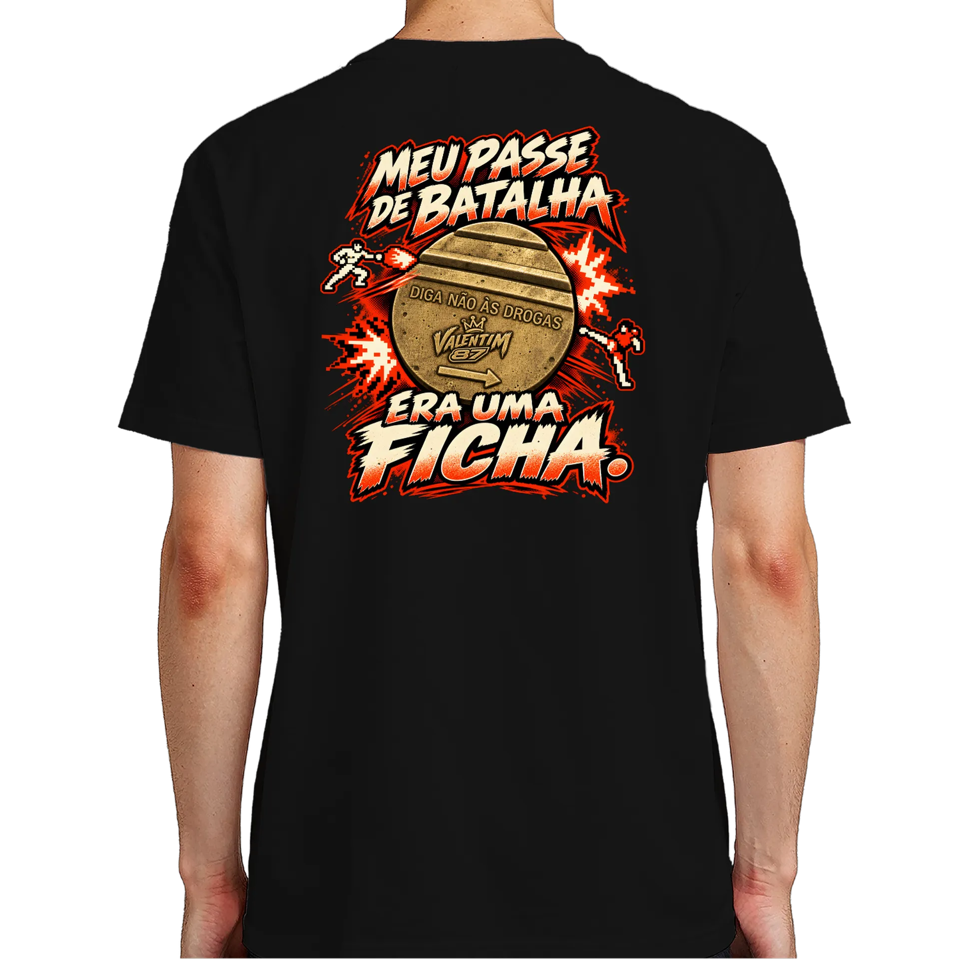 Camiseta Ficha de batalha - Imagem 6