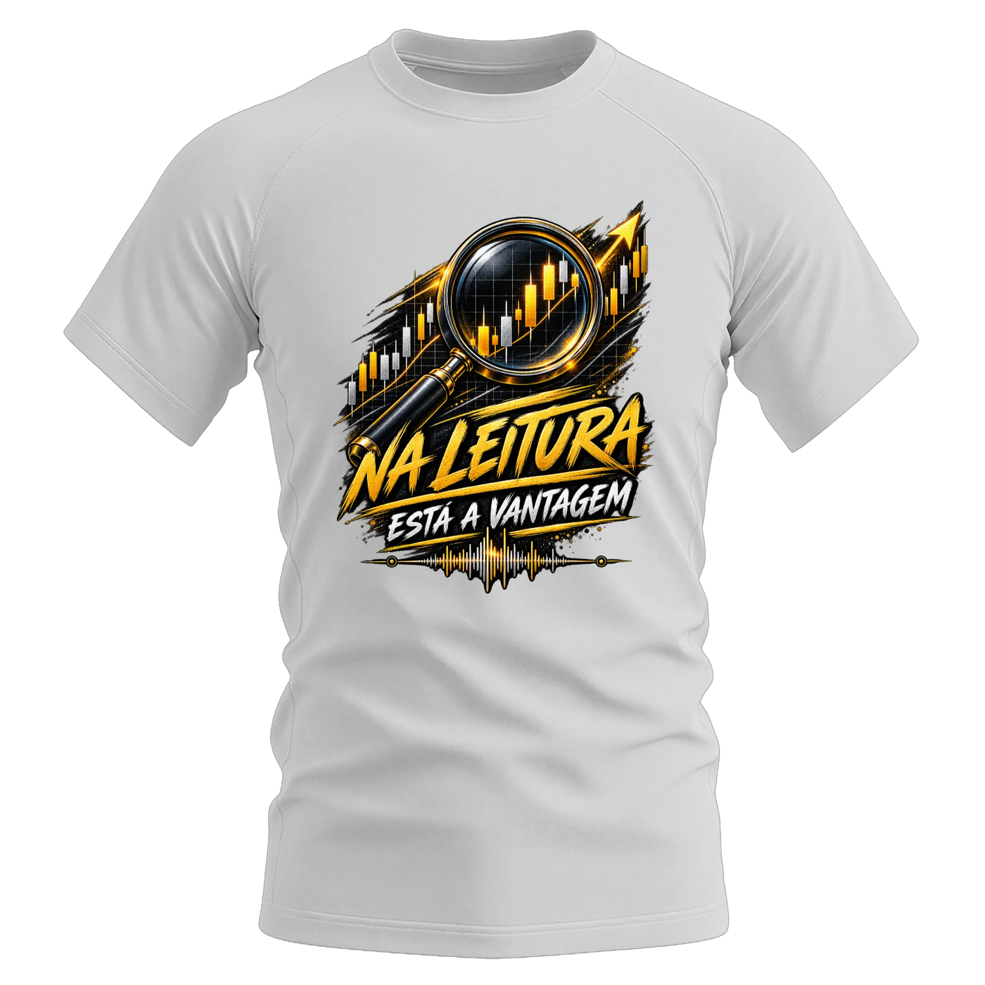 Camiseta Dry Fit Na Leitura 100% Poliéster - Imagem 1