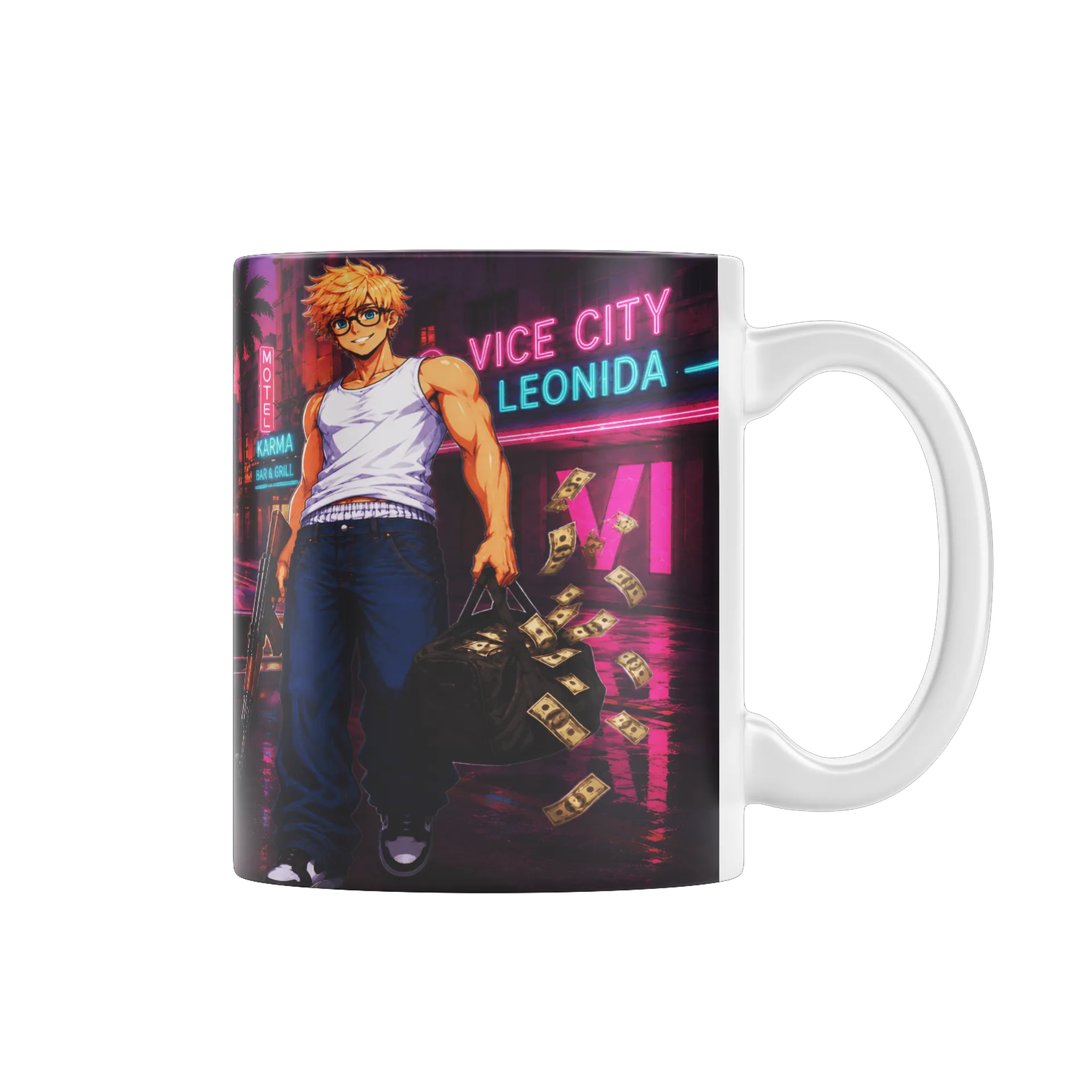 Caneca Leleco Games de LeandroPich — imagem 1 de 4