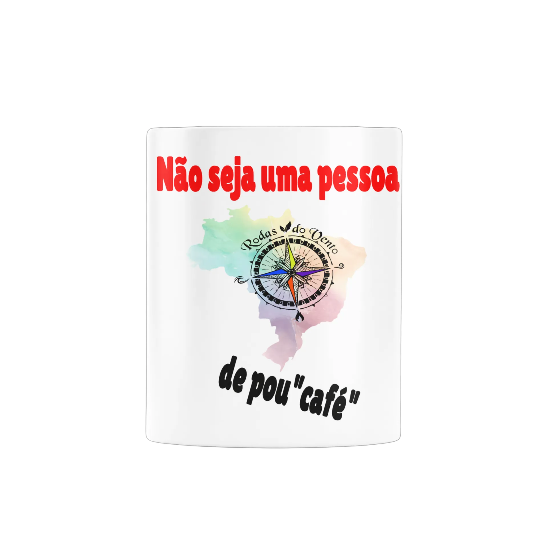 Caneca Pou"café" de RodasdoVento — imagem 2 de 4