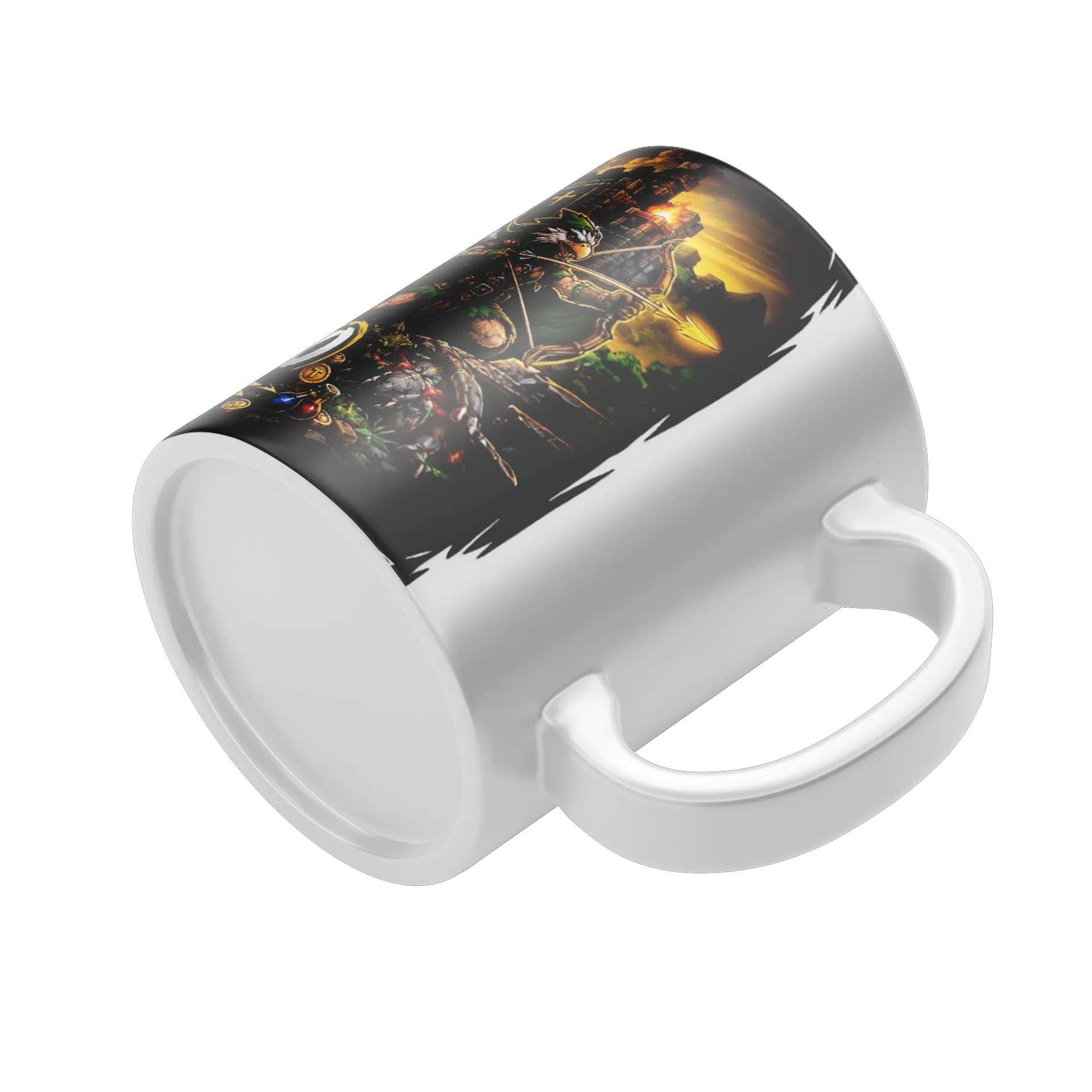 Caneca Vamo Metendo Ficha - Falcons de Clube do Ju'doido — imagem 4 de 4
