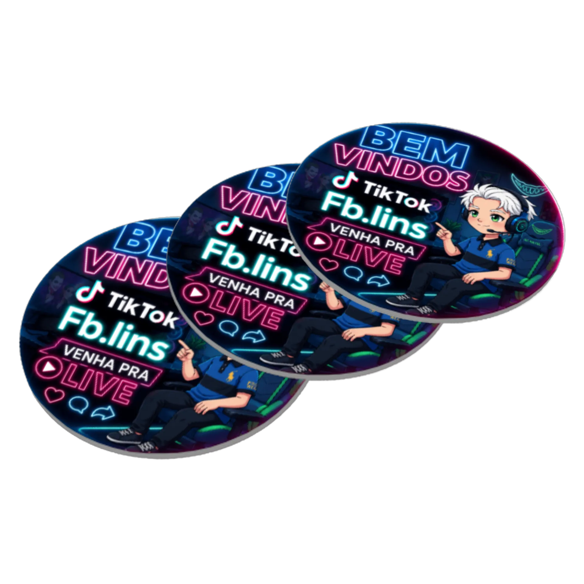 Porta-copos personalizado de FBLins
