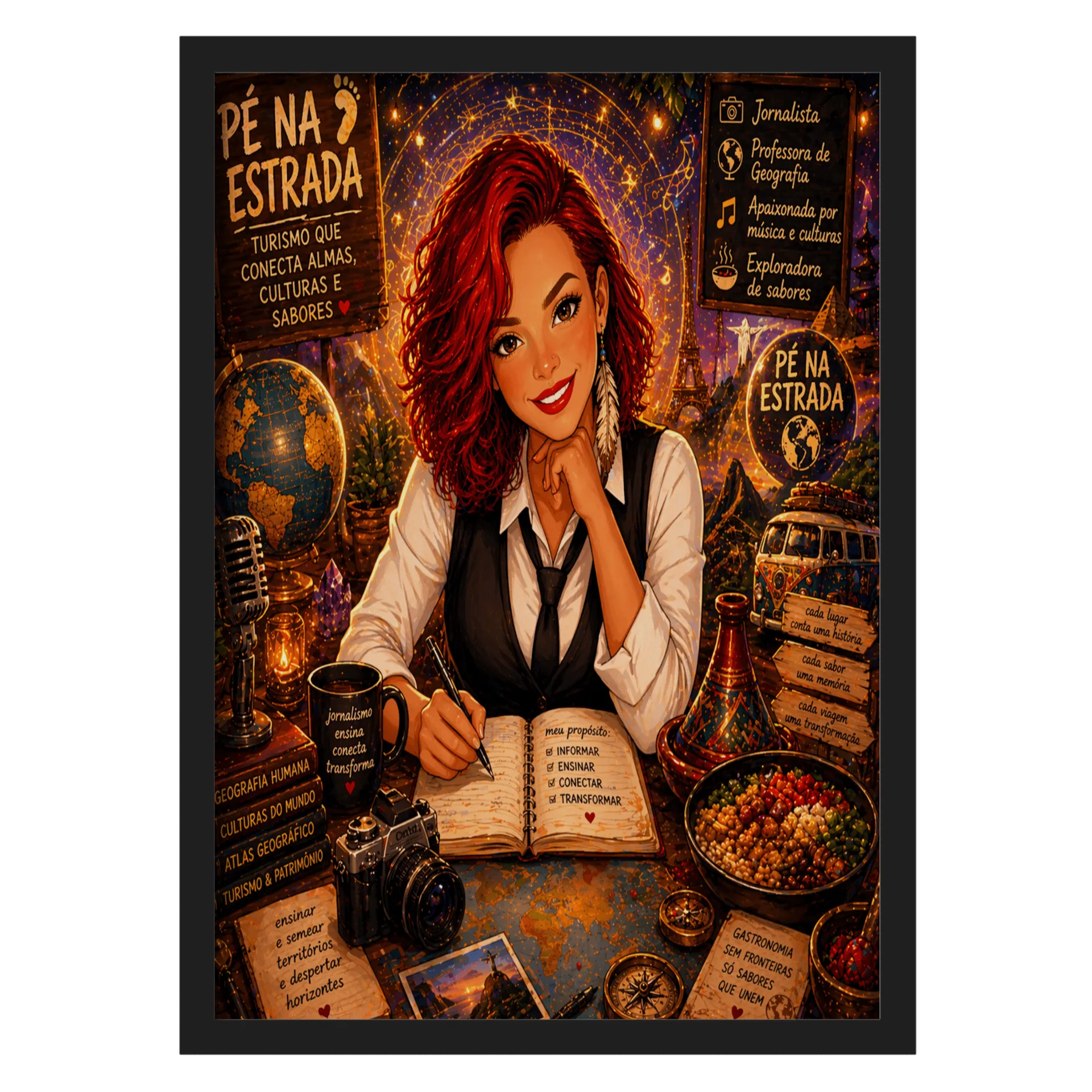 Quadro A3 personalizado - Imagem 1