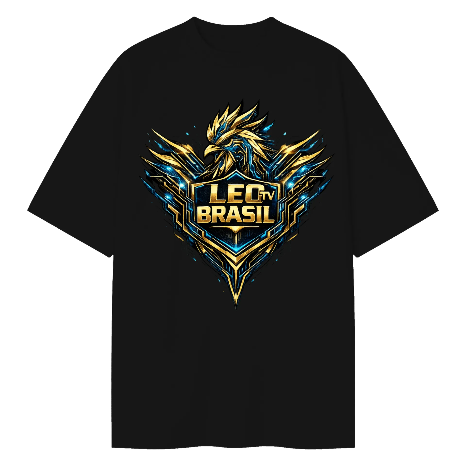 Camiseta Oversized de Léo Brasil TV
