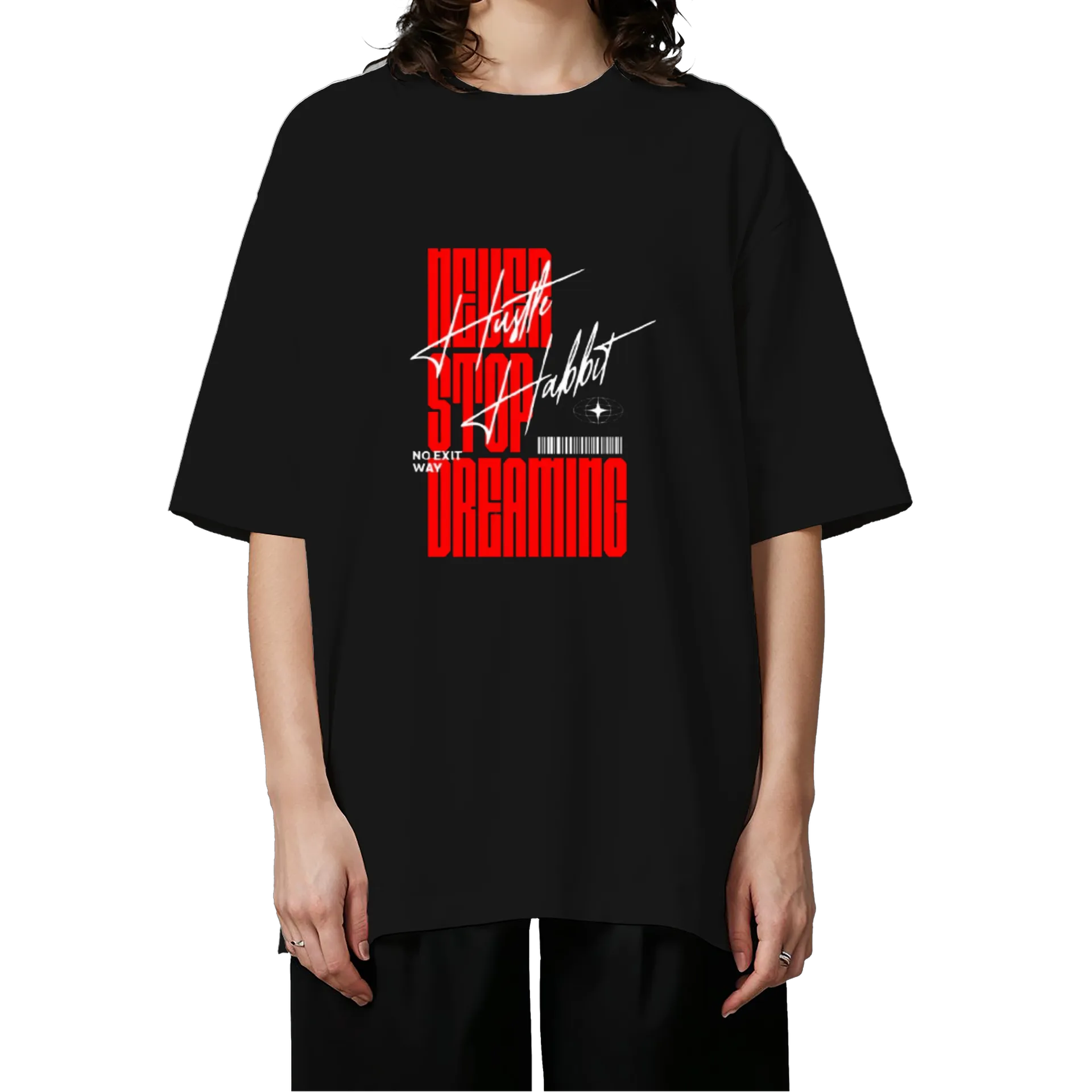 Camiseta Oversized CMB "NSD" - Preto - Imagem 3