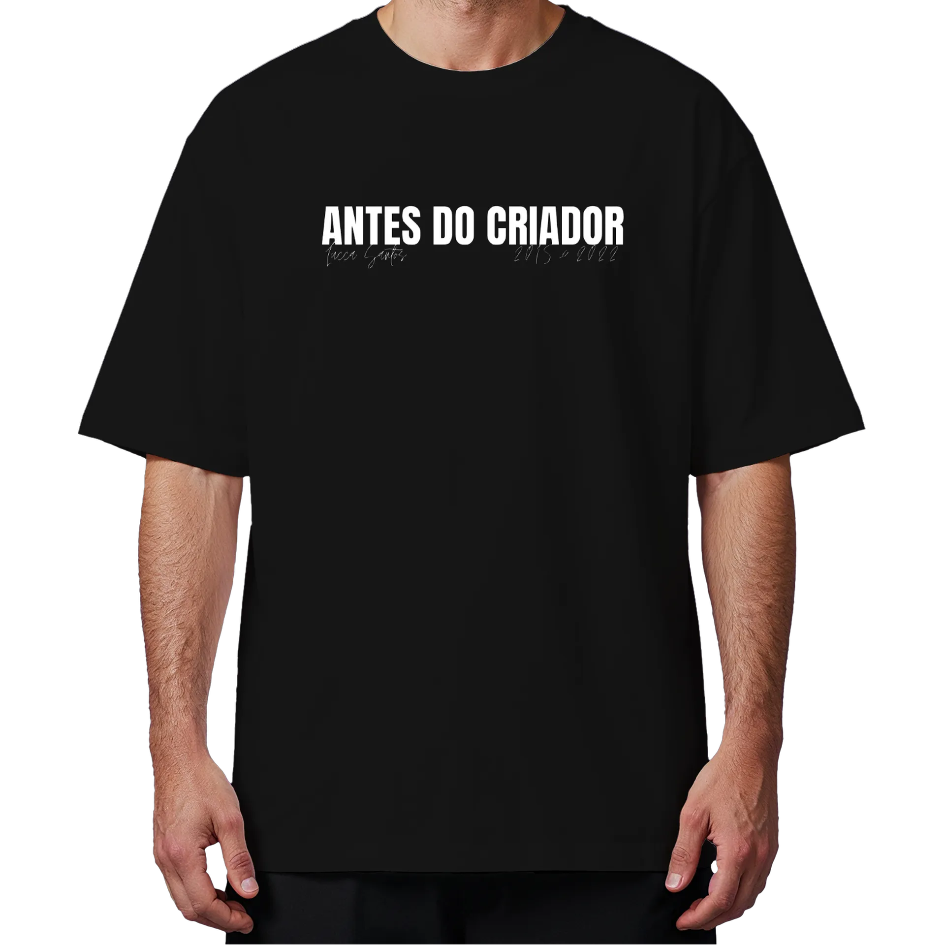 ANTES DO CRIADOR #4: Camiseta Oversized: Lucca Santos - Imagem 4