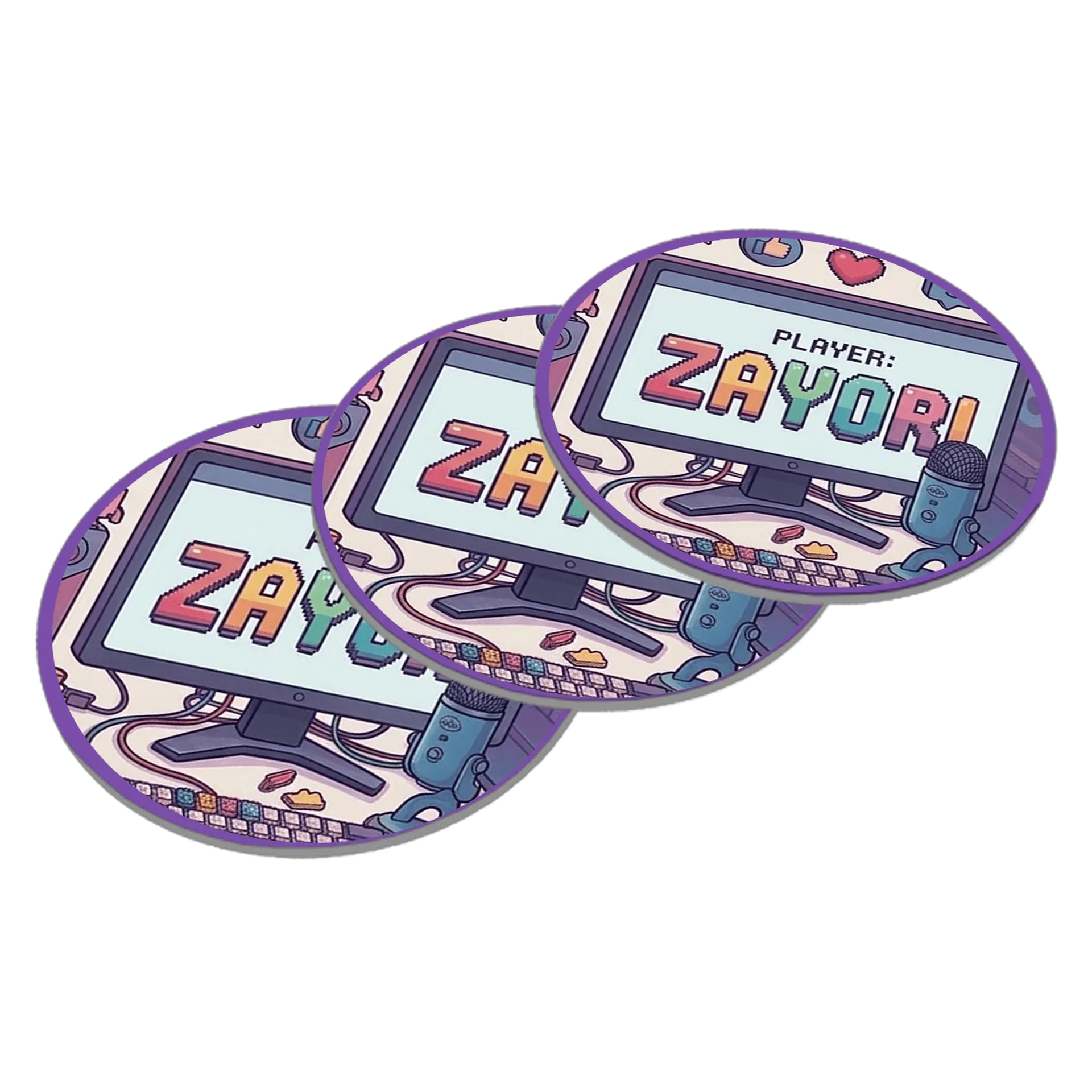 Porta-Copos Zayori Club | Player Zayori Gamer - Imagem 2