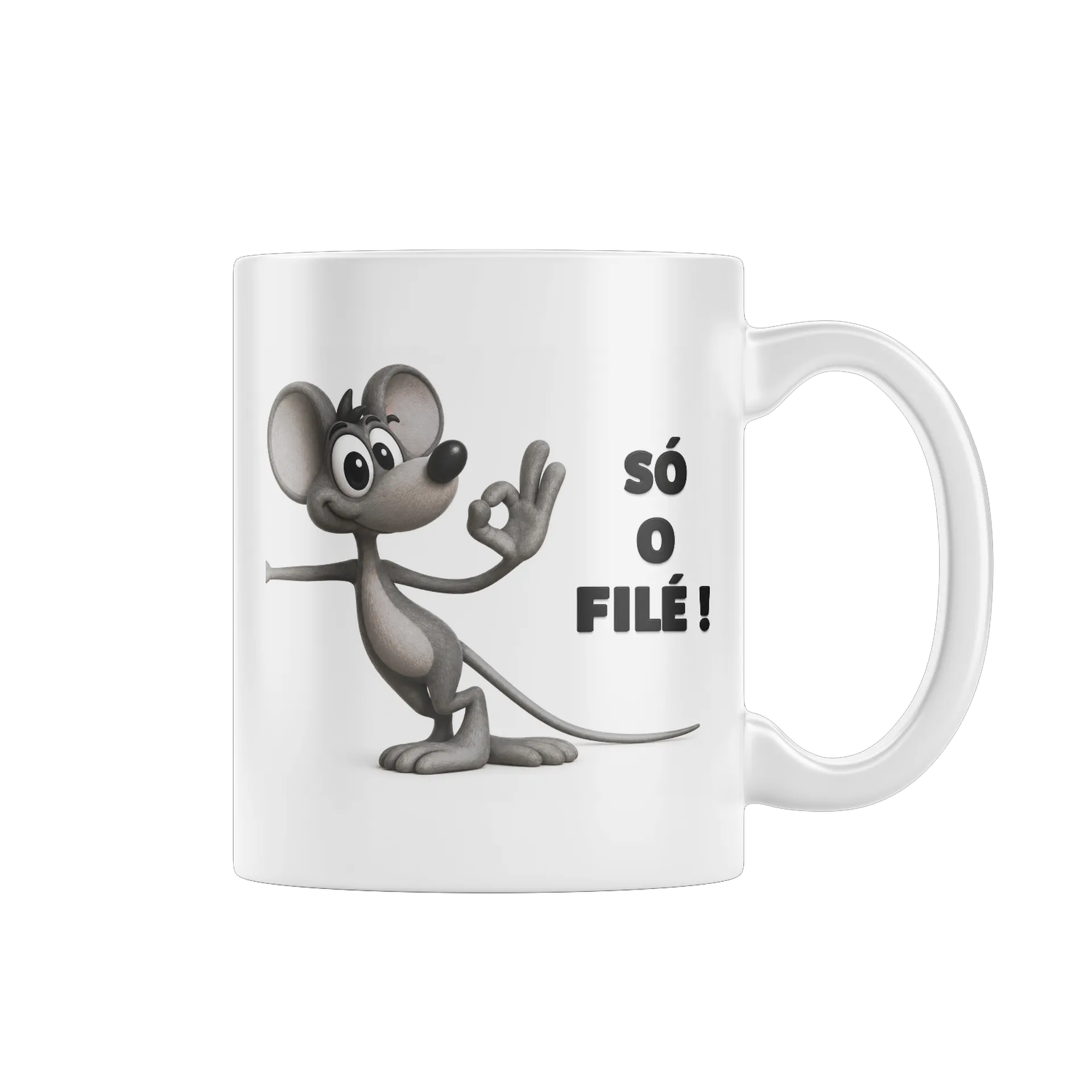 Caneca Só o Filé - Imagem 1