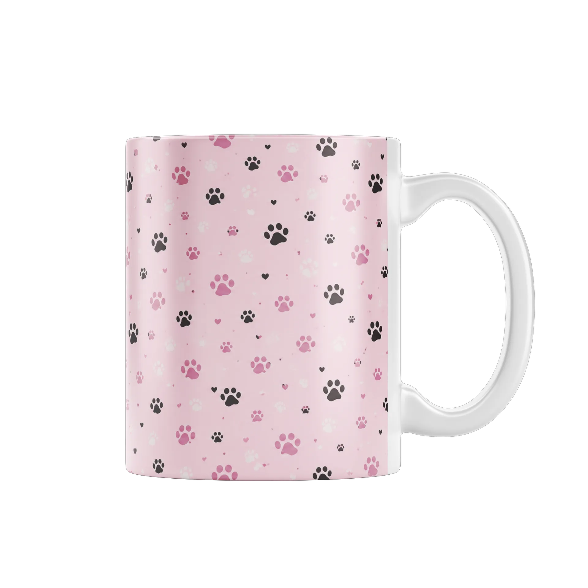 Caneca pegadas de gato  - Imagem 1