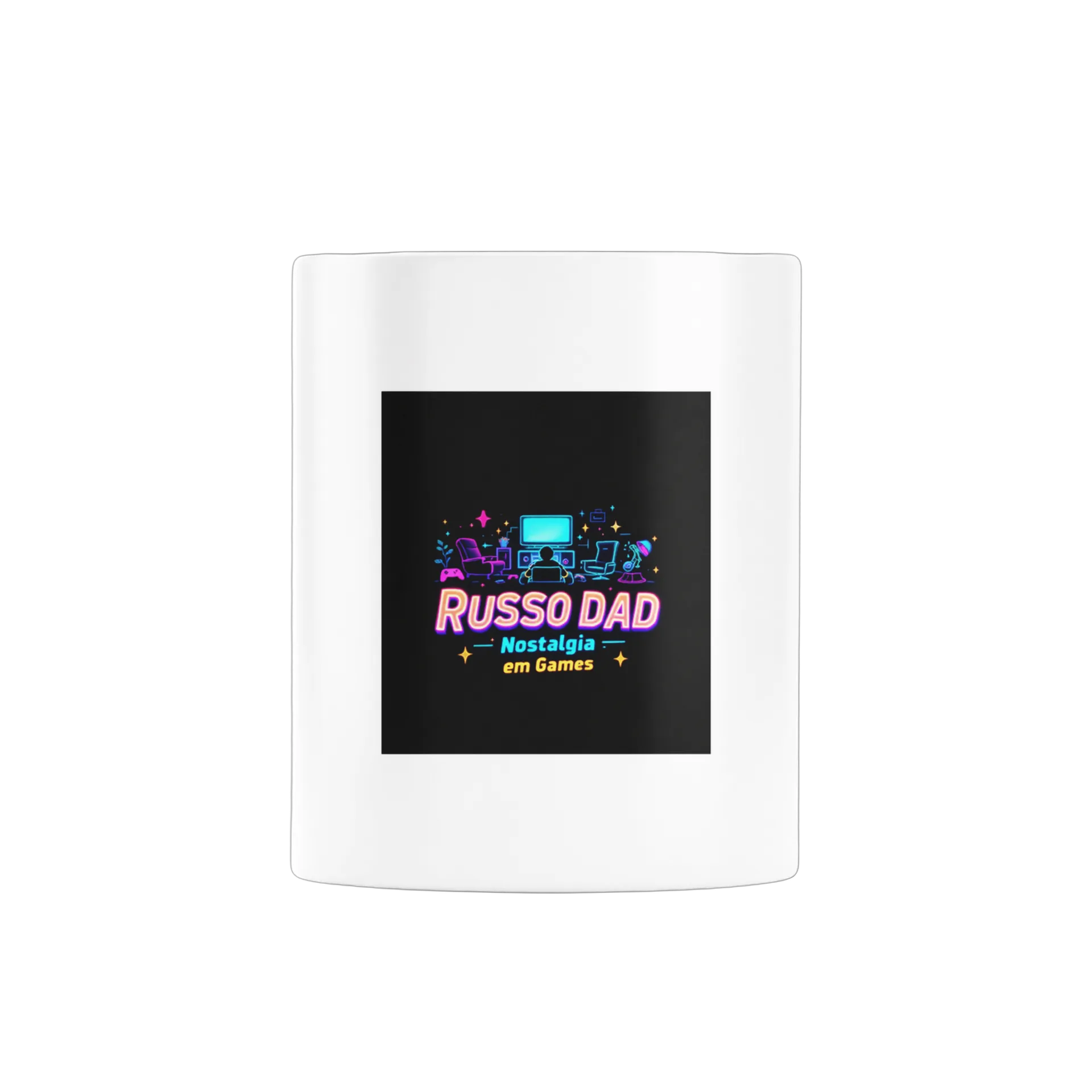 Caneca Porcelana Russo Dad Nostalgia em Games 325ml - Imagem 3