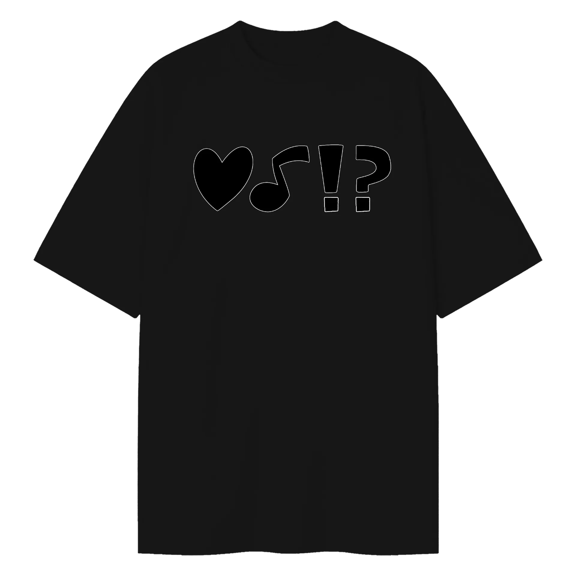 Camiseta ♡♪!? - Imagem 1