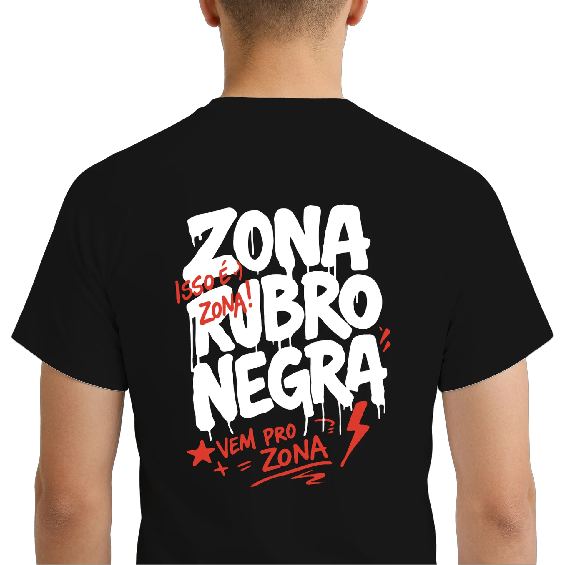 Camiseta Isso É Zona Rubro Negra Dryfit - Imagem 6