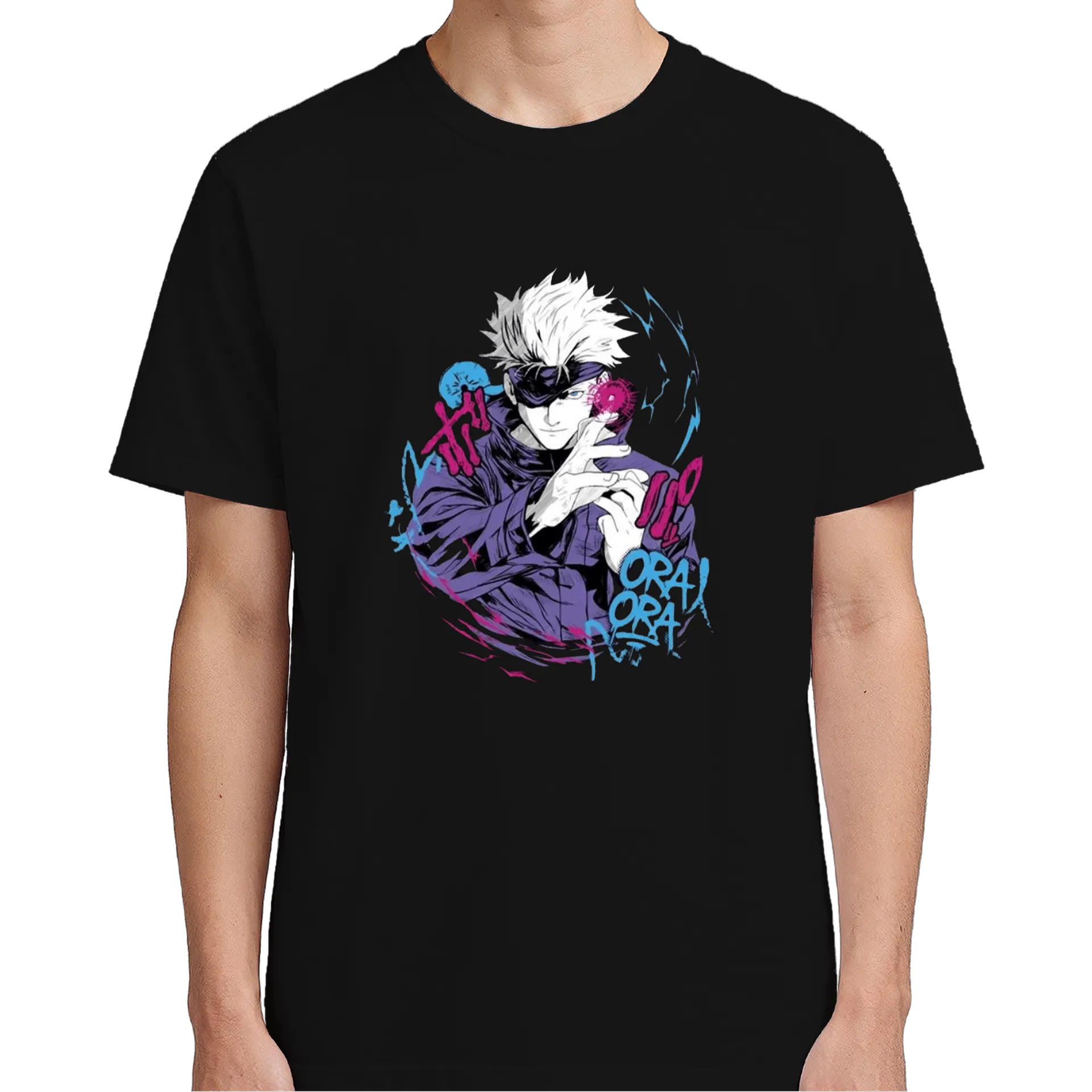 Camiseta personalizada anime Gojo - Imagem 4