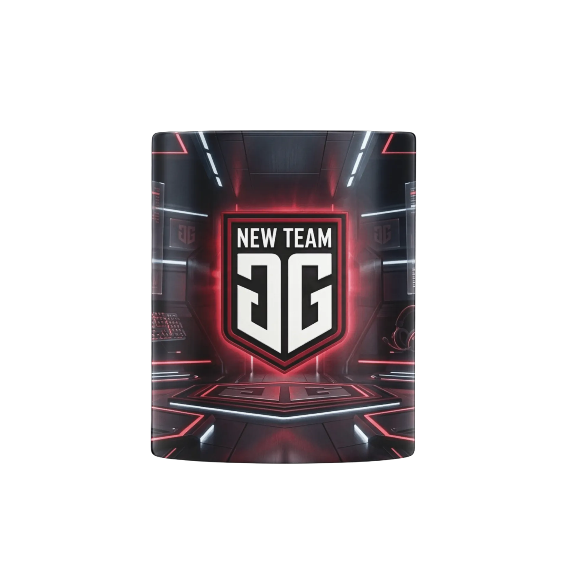 Caneca Porcelana Grito Gamer 325ml de New Team GG — imagem 2 de 4