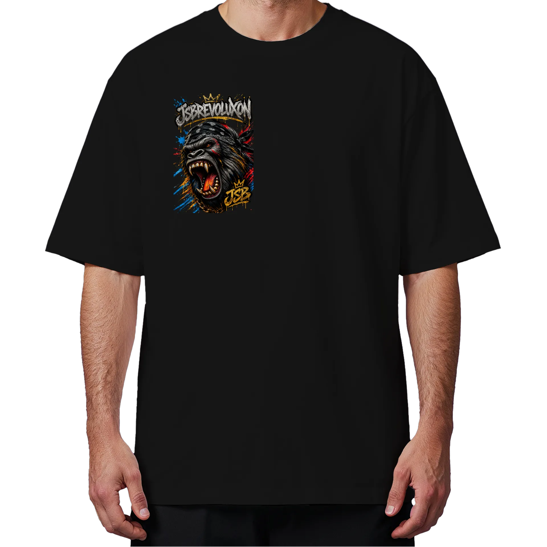 Camiseta jsbrevoluxon Oversized - Imagem 4