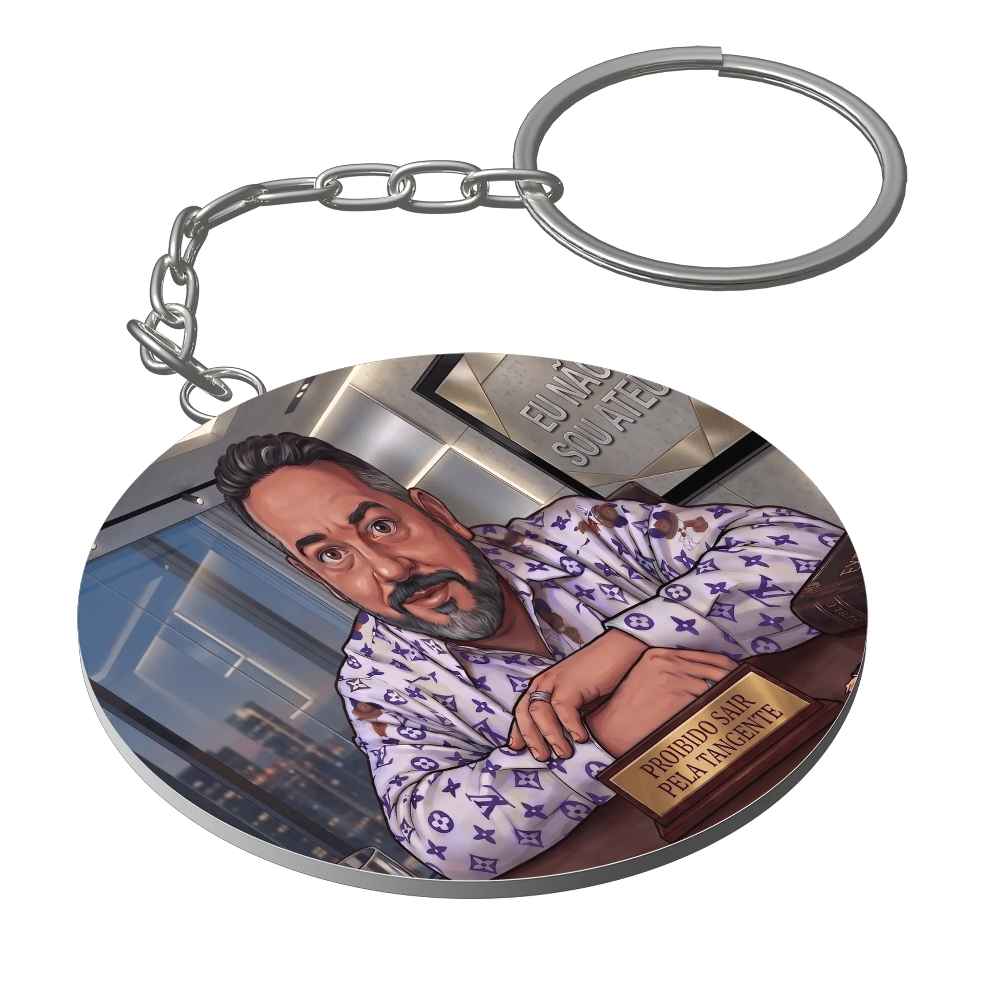 Chaveiro personalizado Sabino - Imagem 1