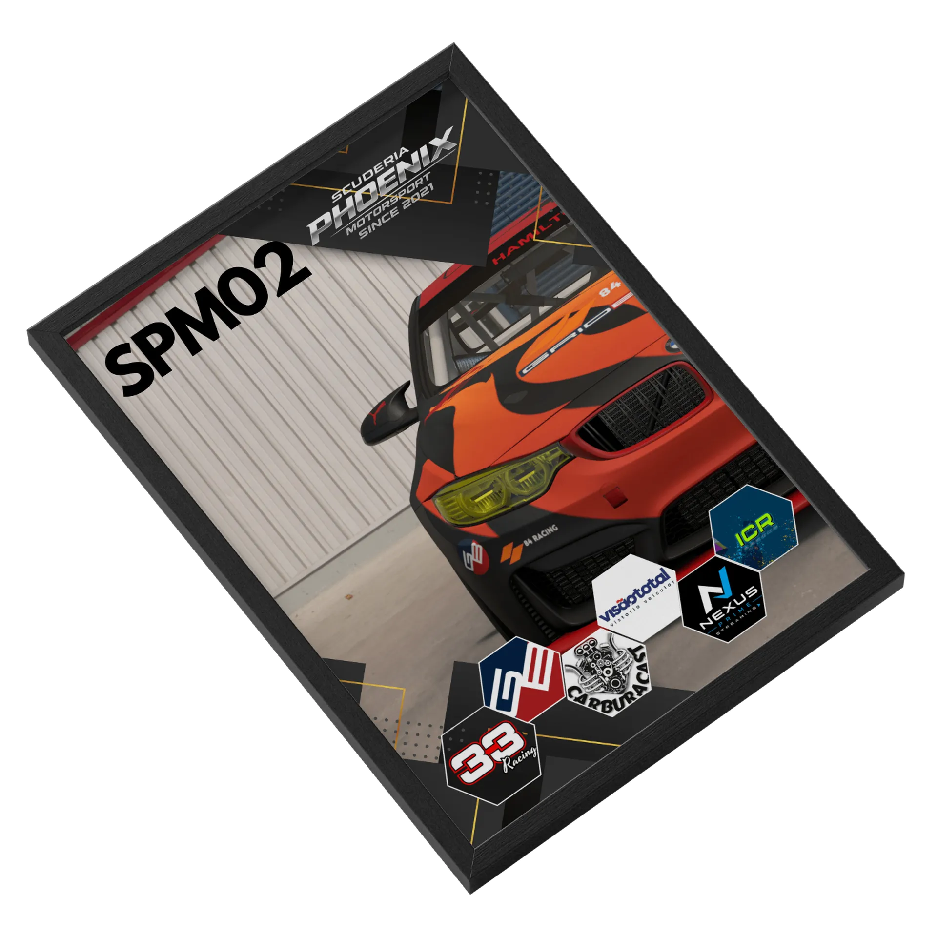 Quadro BMW SPM02B Livery 2021 - Imagem 2